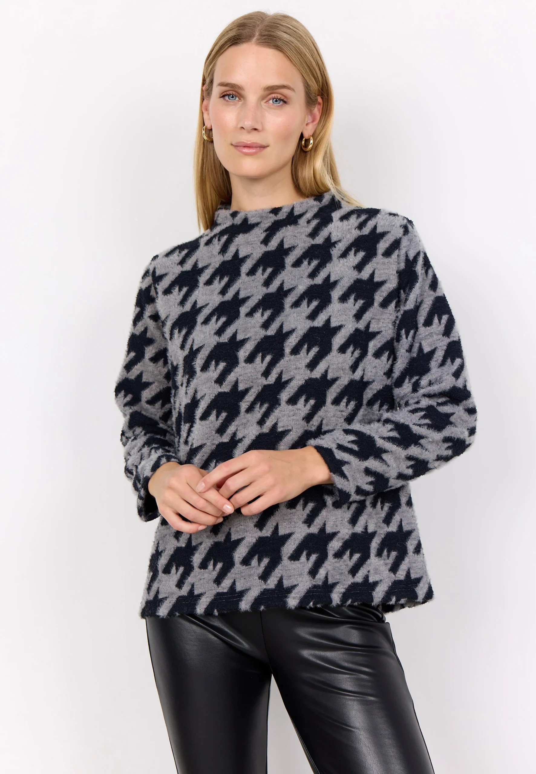 Lupetto fantasia pied de poule SoyaConcept