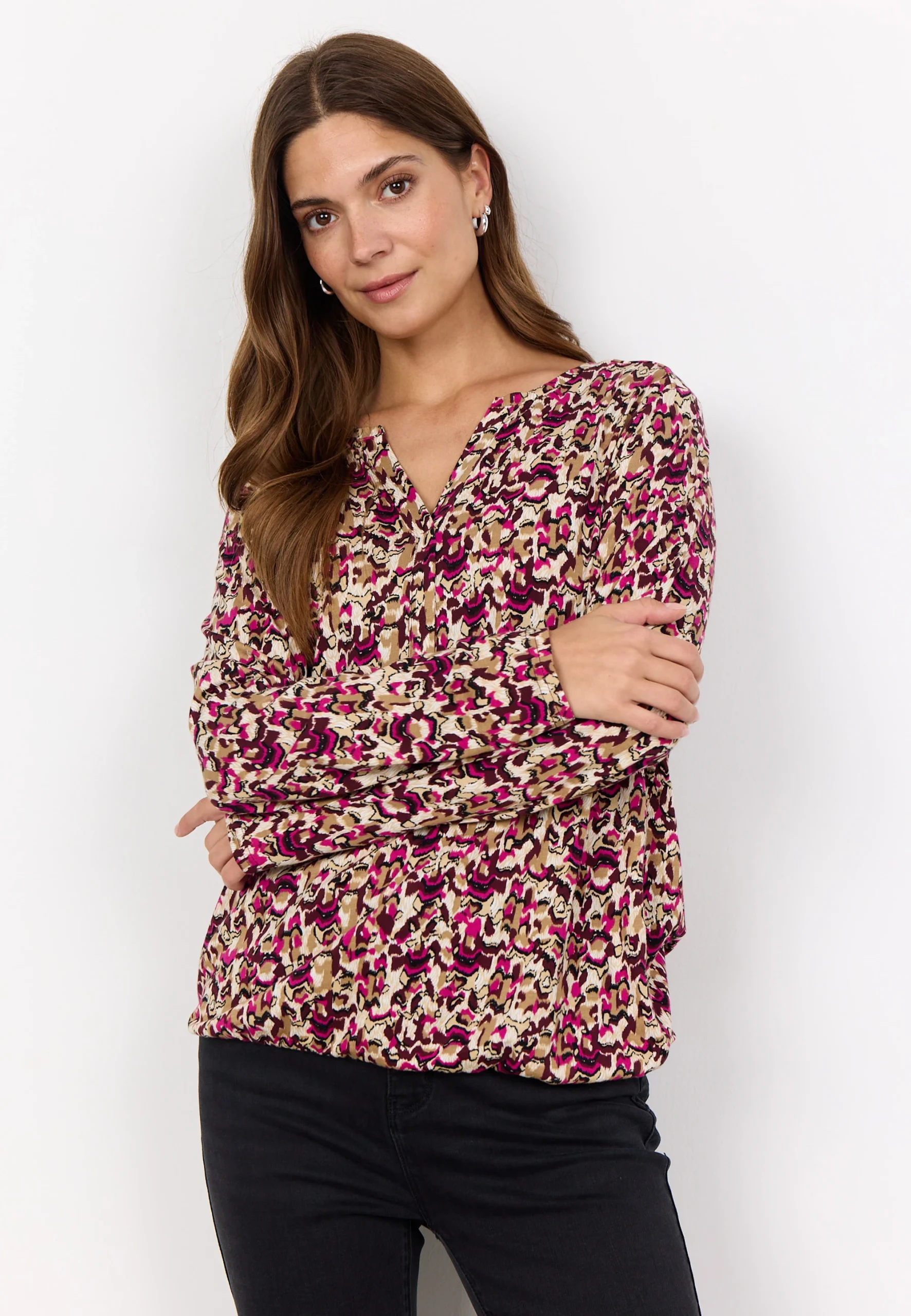 Maglia in misto viscosa fantasia all over SoyaConcept