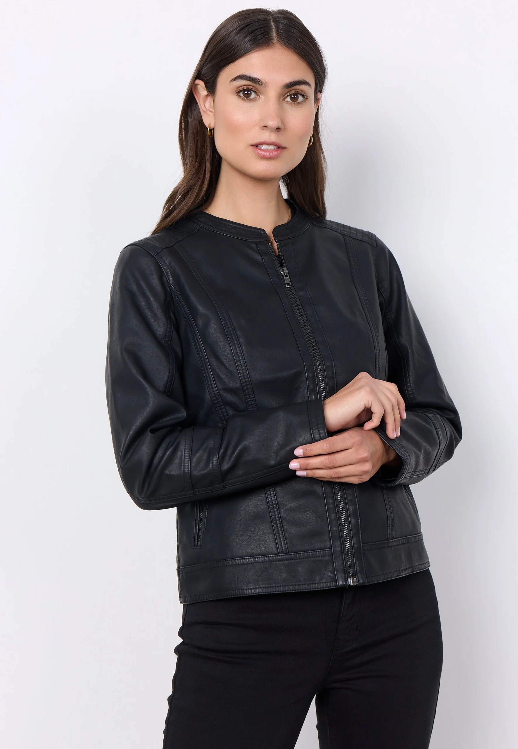 Giubbino similpelle SoyaConcept donna