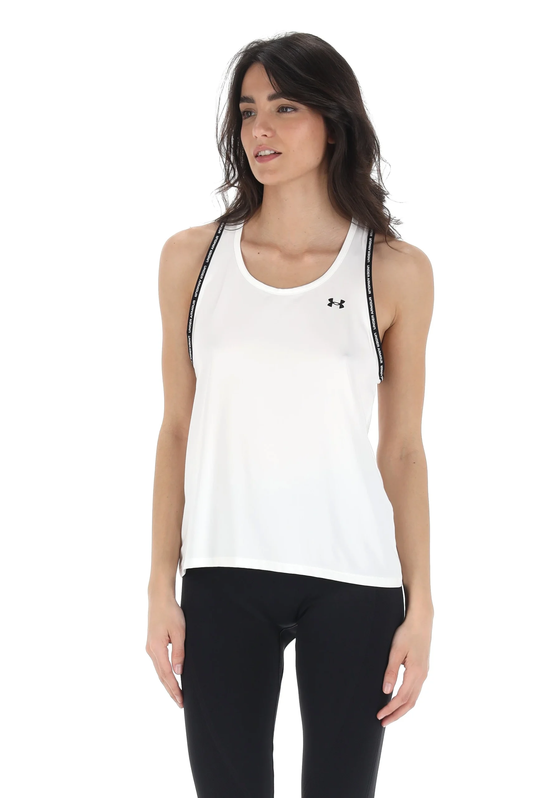 Canotta leggera con bordi parlati Under Armour donna