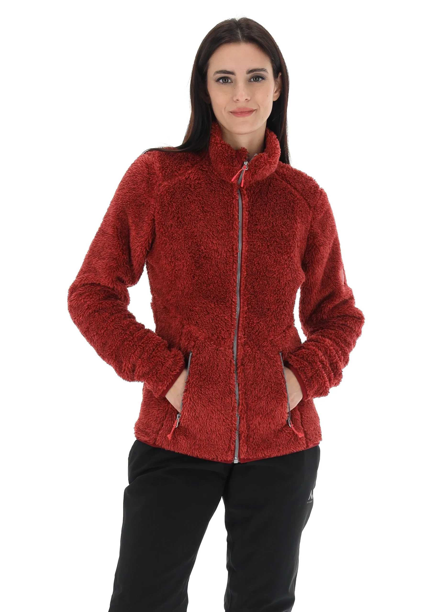 Pile effetto orsetto McKinley donna con zip art. 251678LAURA