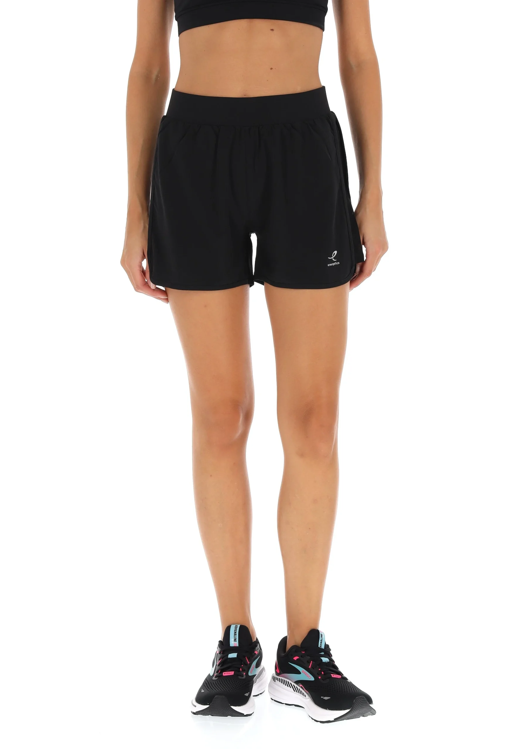 Shorts sportivi Energetics con inserto retinato laterale