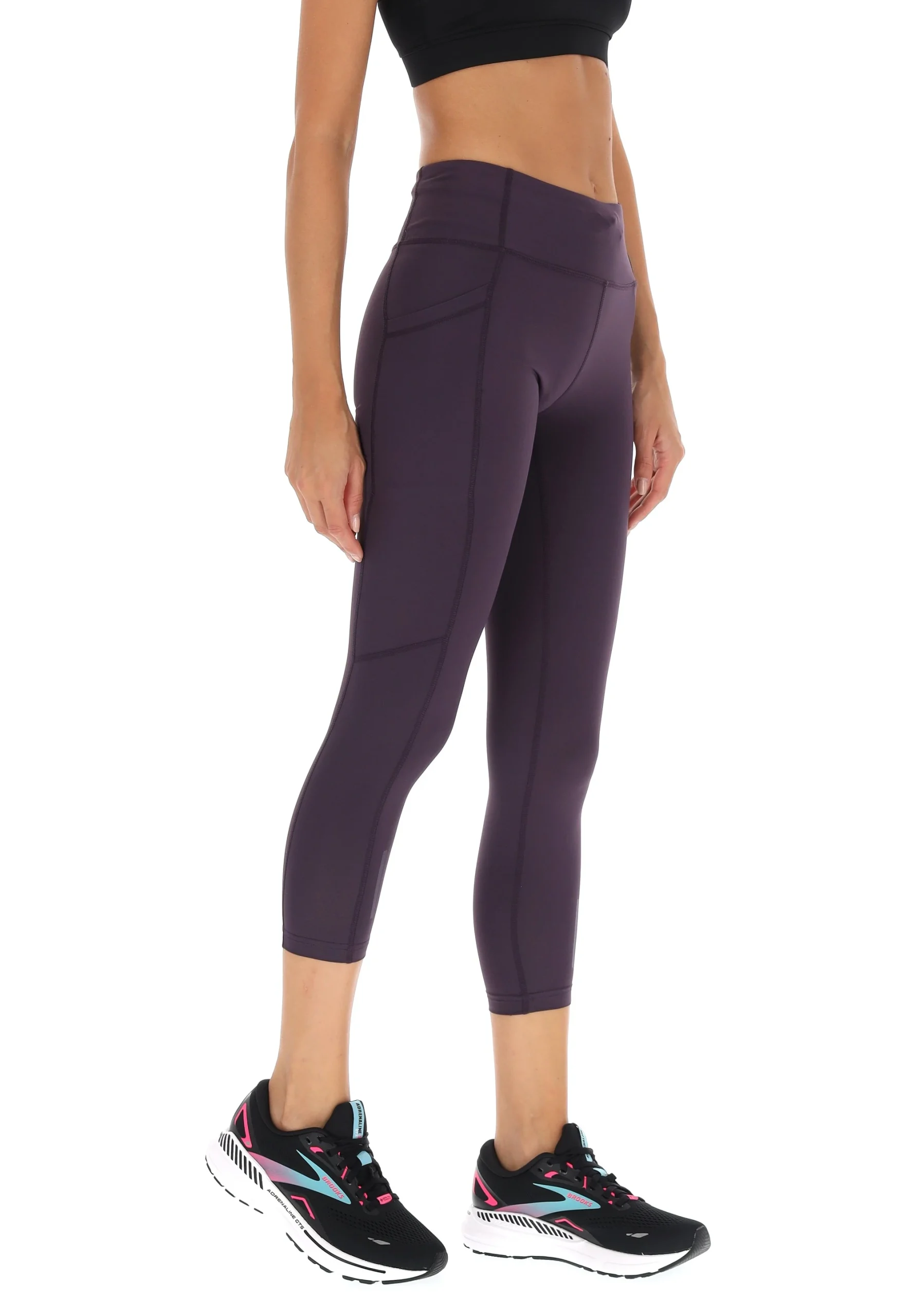 Leggings tecnico sportivo Energetics donna con tasche laterali