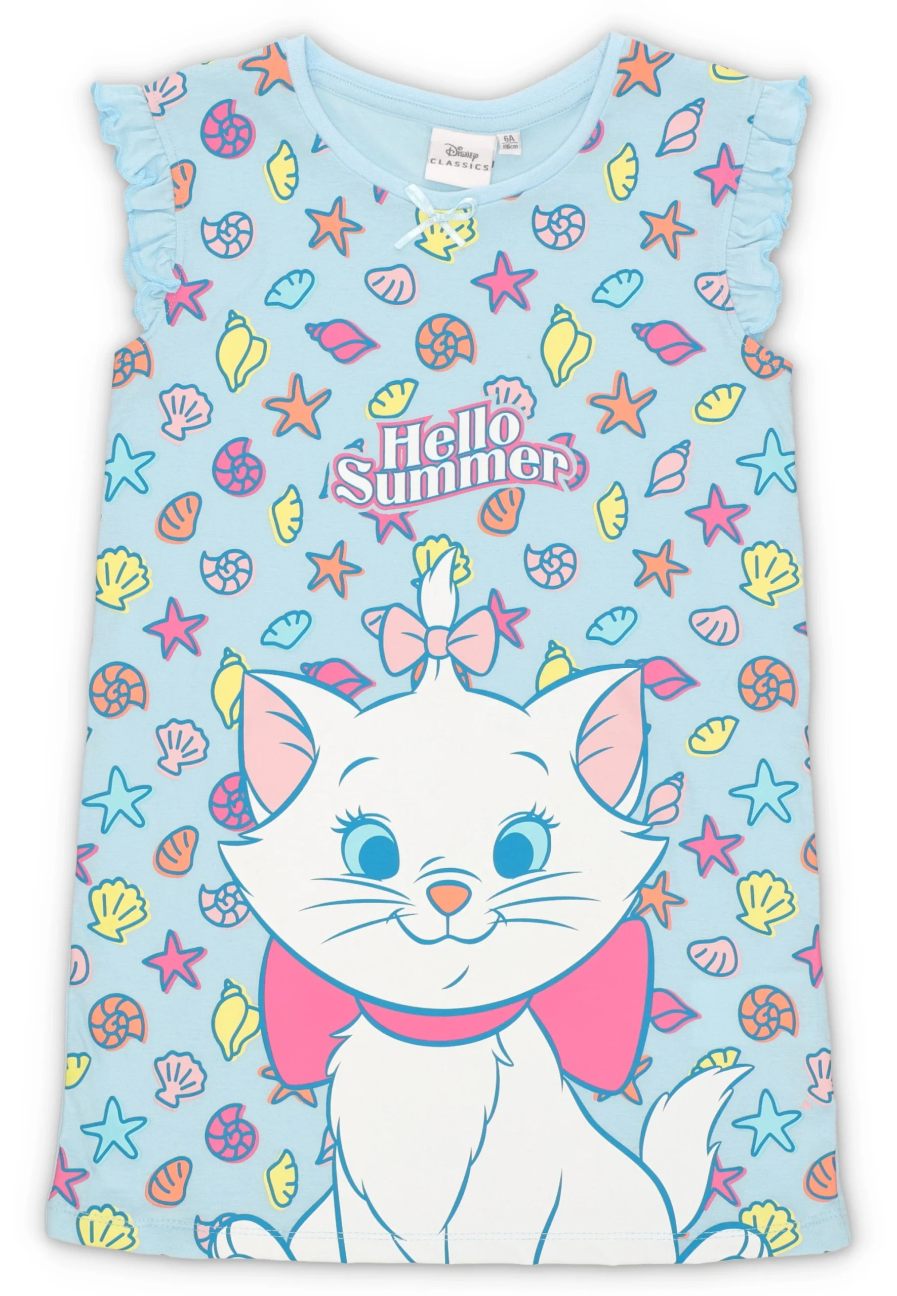 Camicia da notte stampa aristogatti Disney