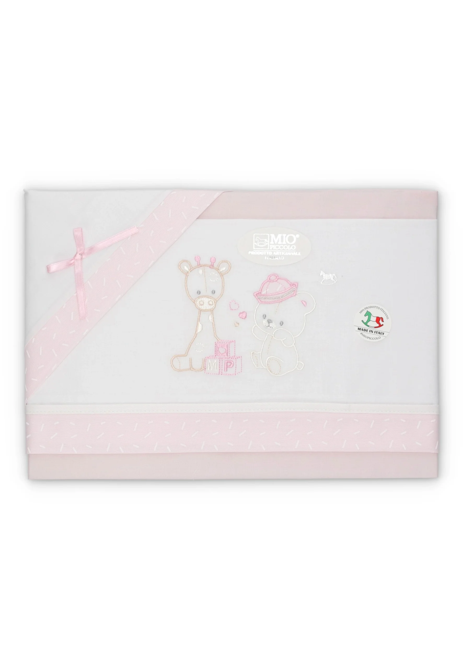 Completo culla Next2Me con giraffa e orsetto neonata