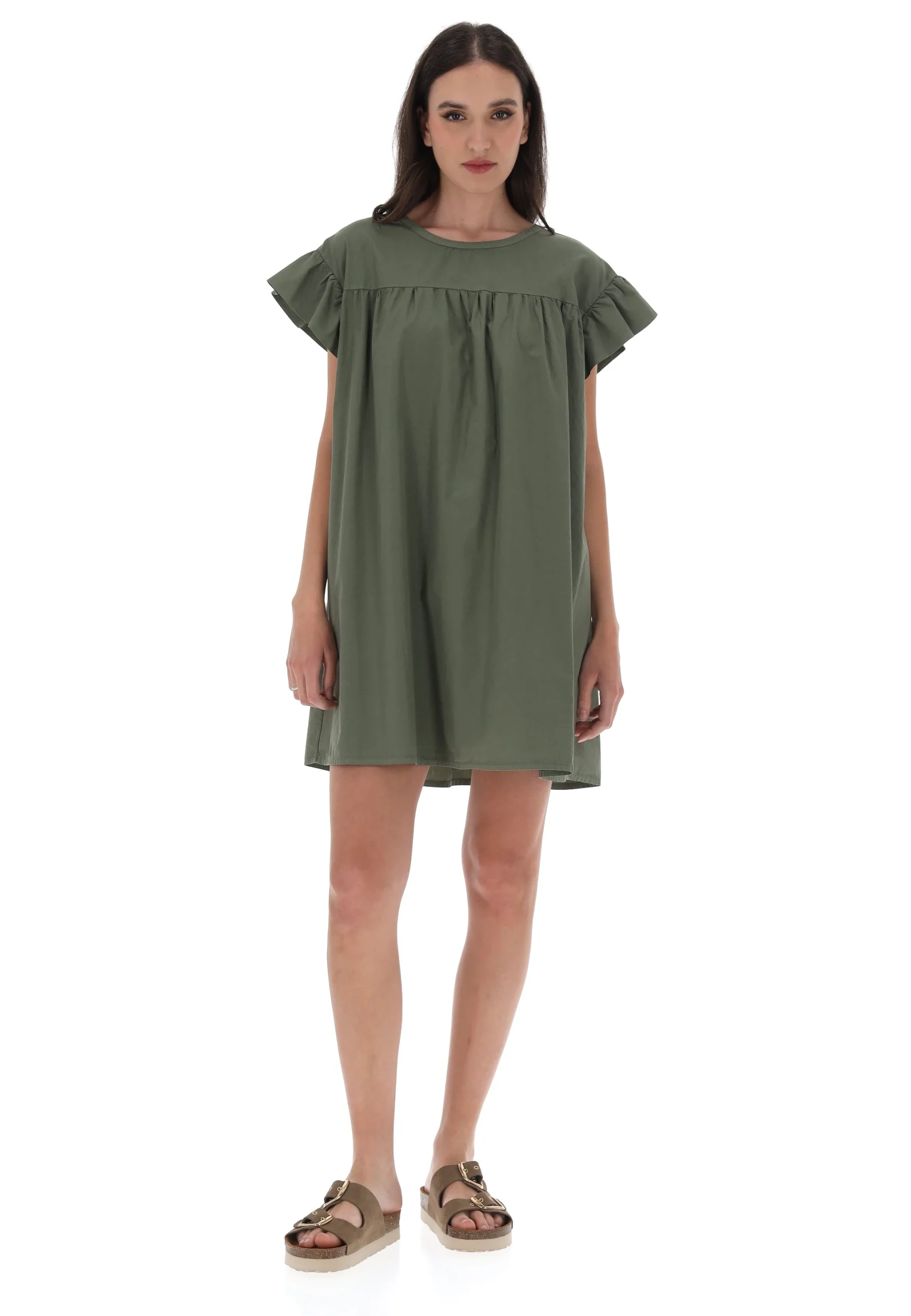 Vestito corto tinta unita èks donna FA968A20Q