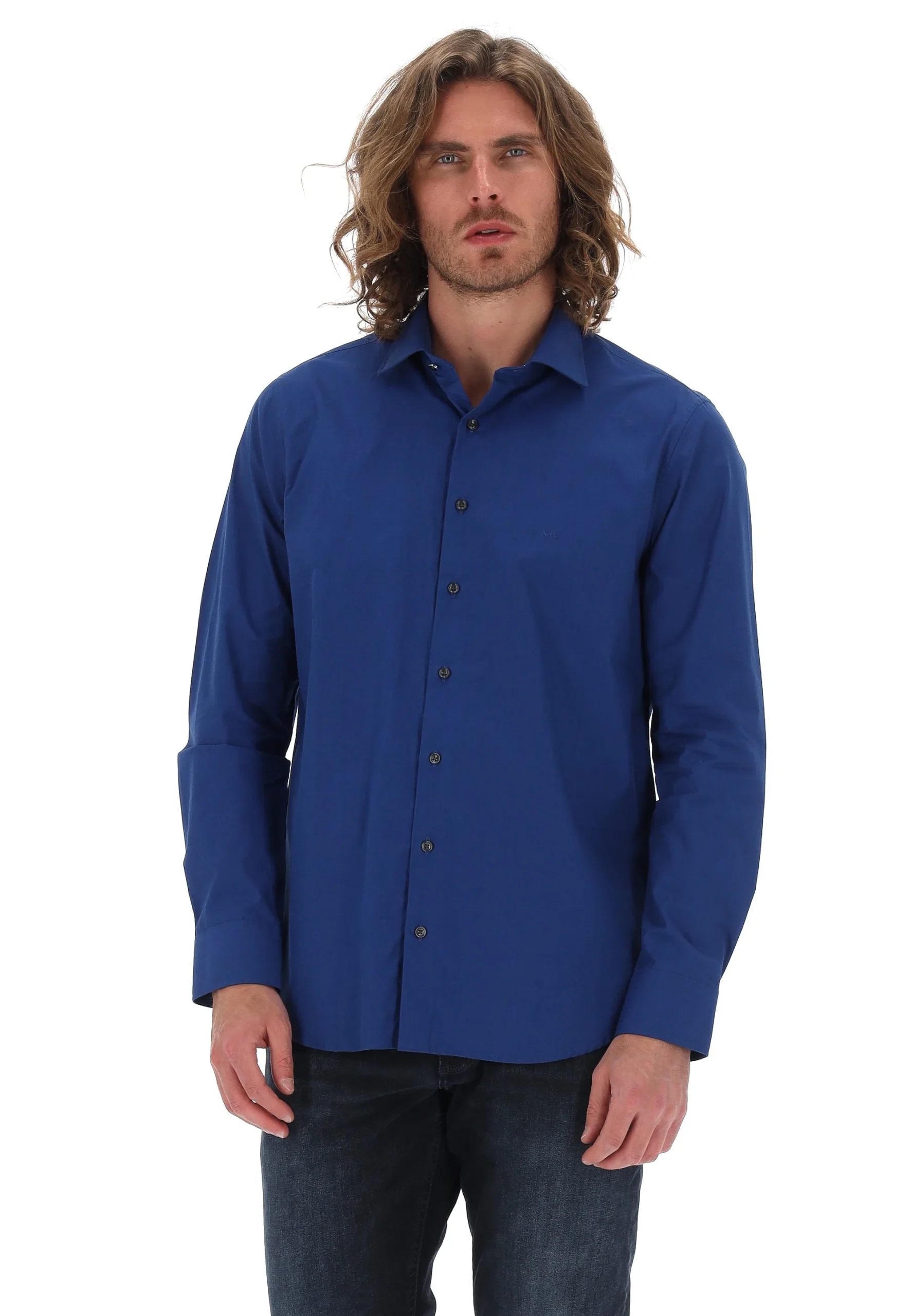 Camicia uomo slim fit Michael Kors tinta unita MK0DS01291