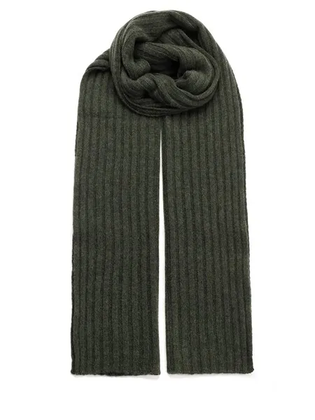 Al Duca D'aosta Uomo Sciarpa a coste in cashmere