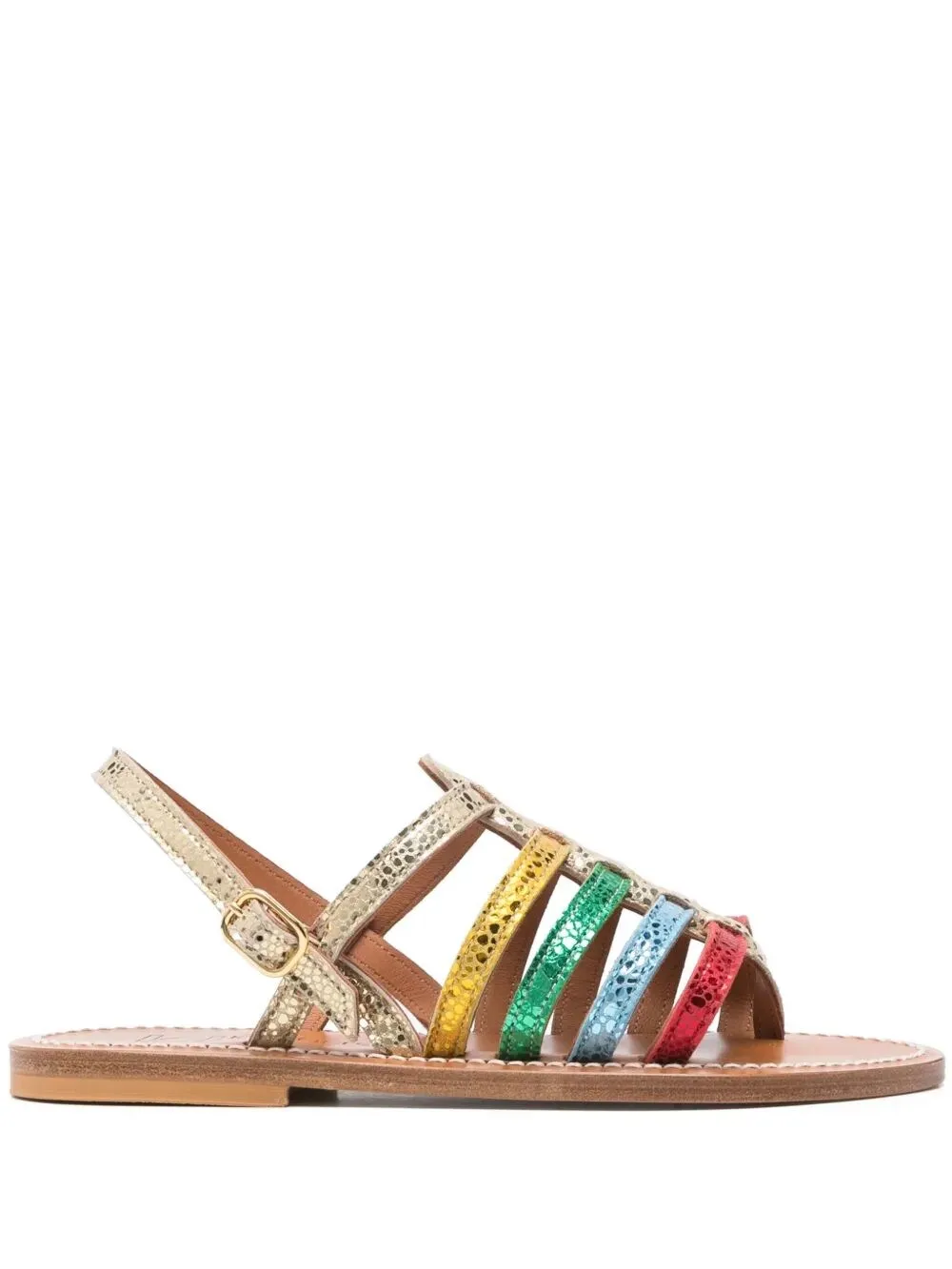 SANDALI HOMERE MULTICOLOR METALLIZZATI