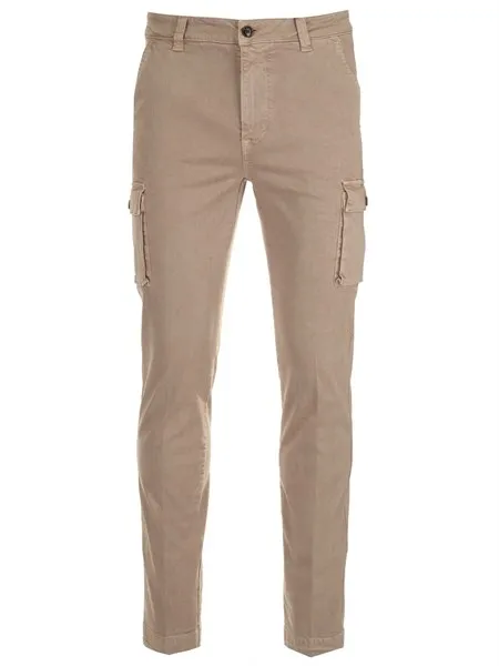 Al Duca D'aosta 1902 Uomo Pantaloni slim fit stile cargo