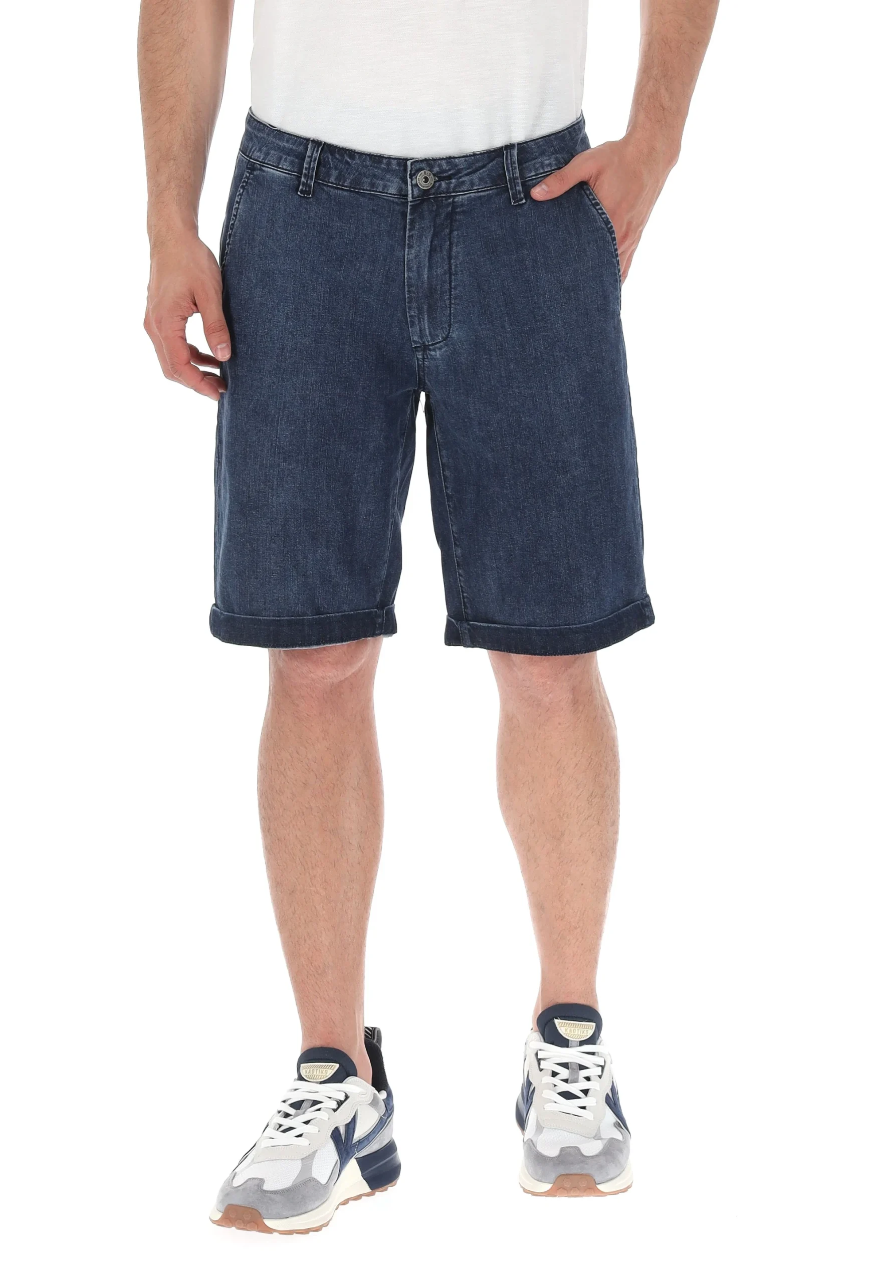 Bermuda in denim slim fit uomo 8.9