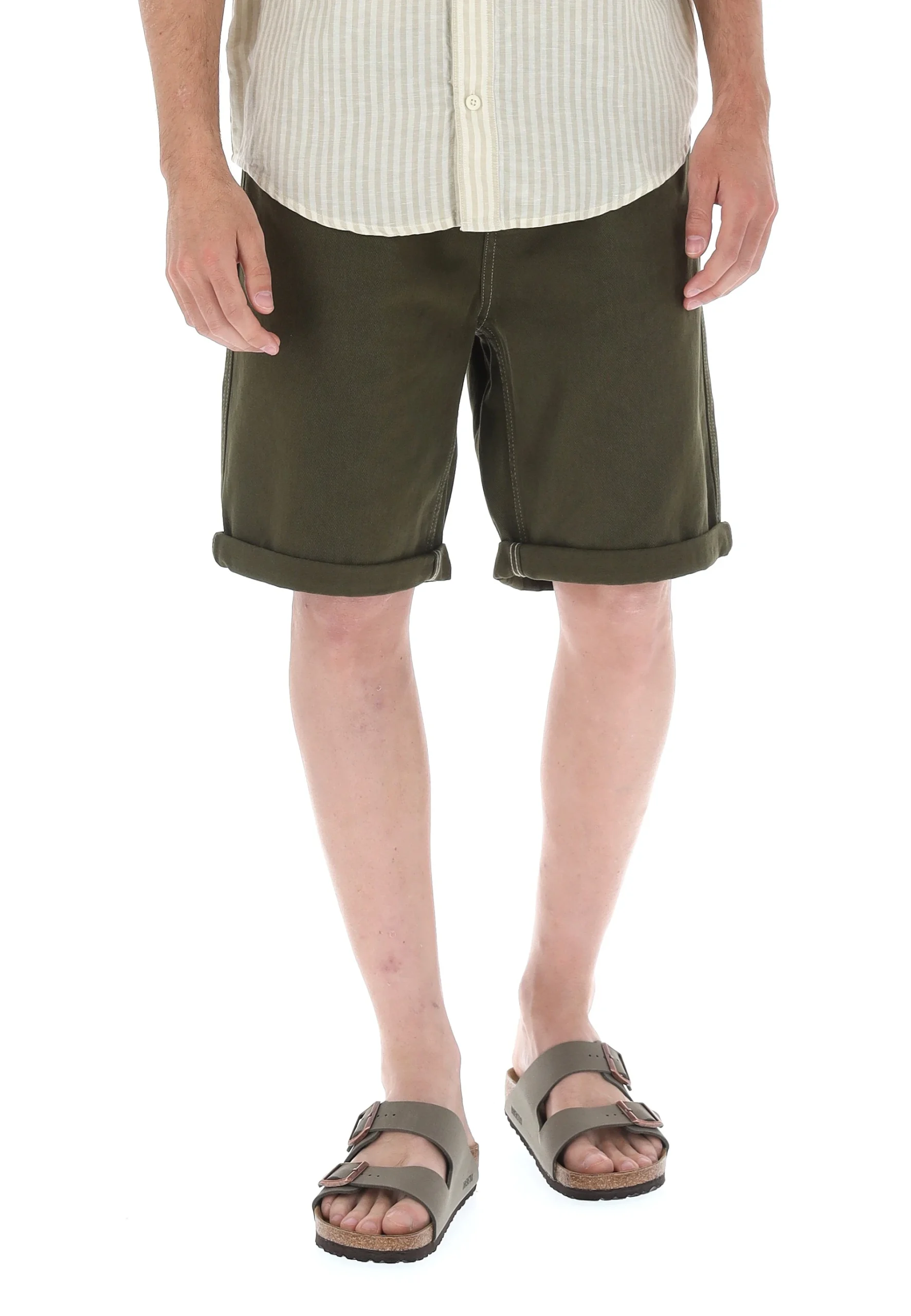 Bermuda Age uomo con cuciture a contrasto