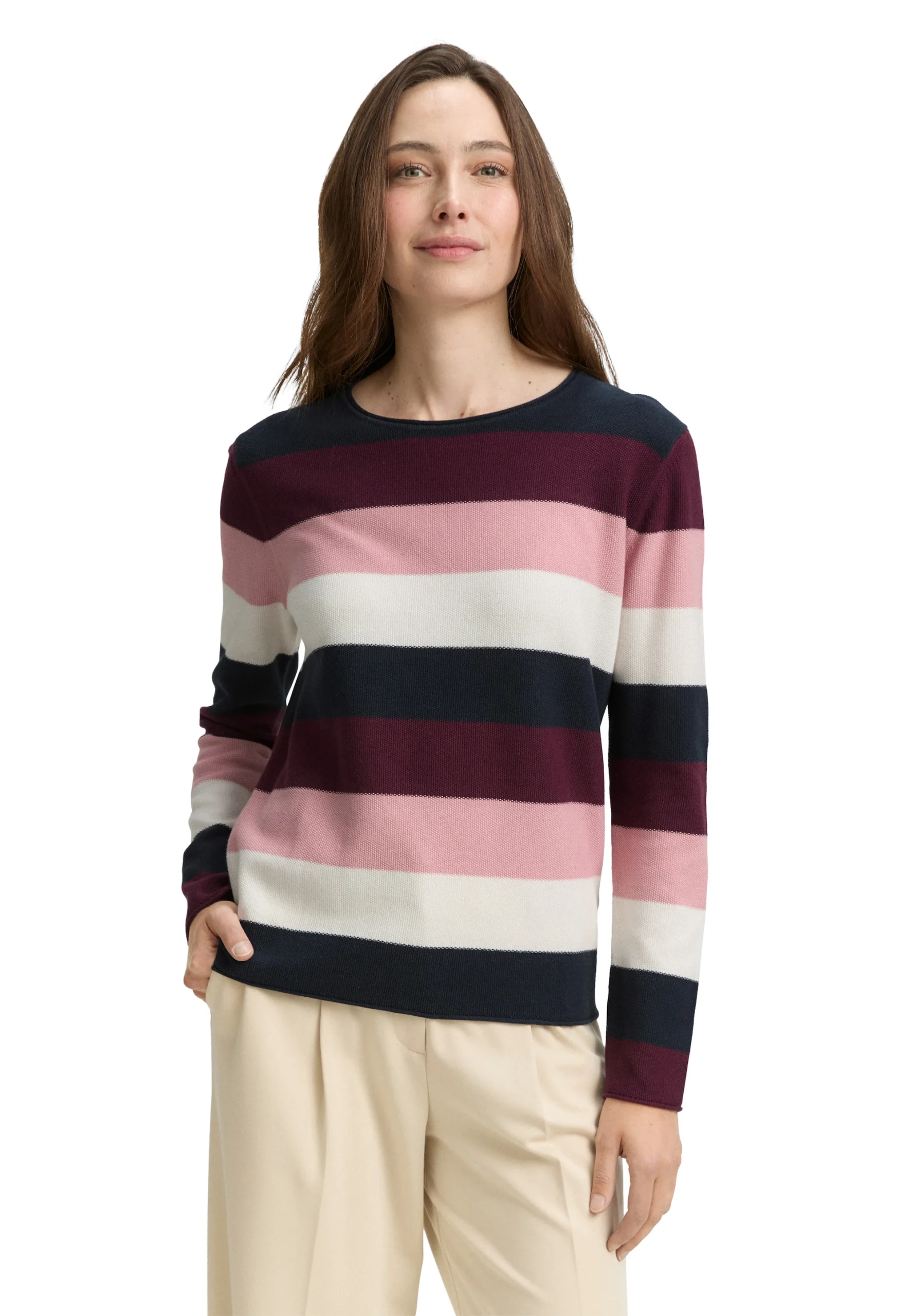 Pullover in misto viscosa e cotone Tom Tailor art.1042952