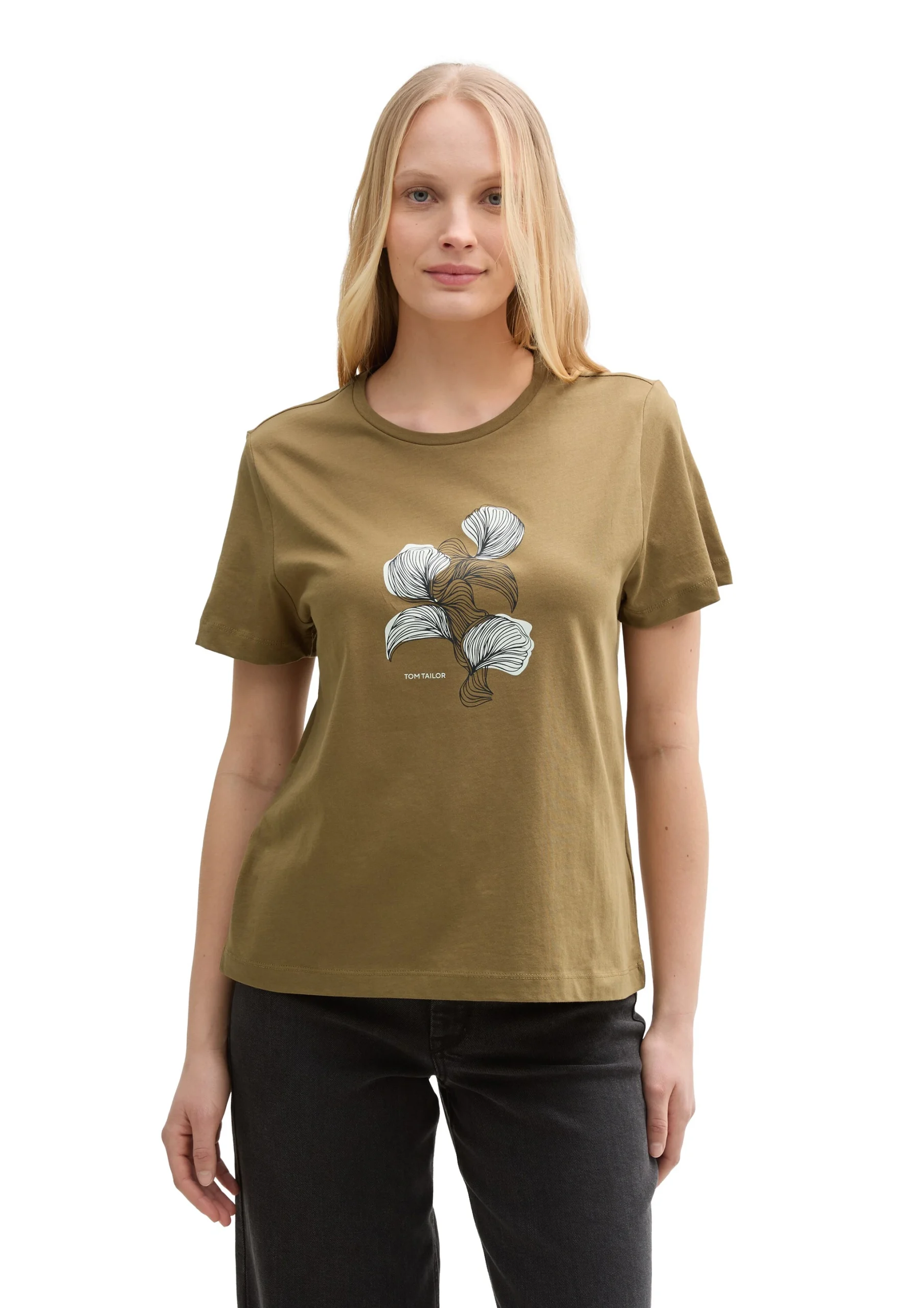 T-shirt Tom Tailor art.1045534 donna con stampa