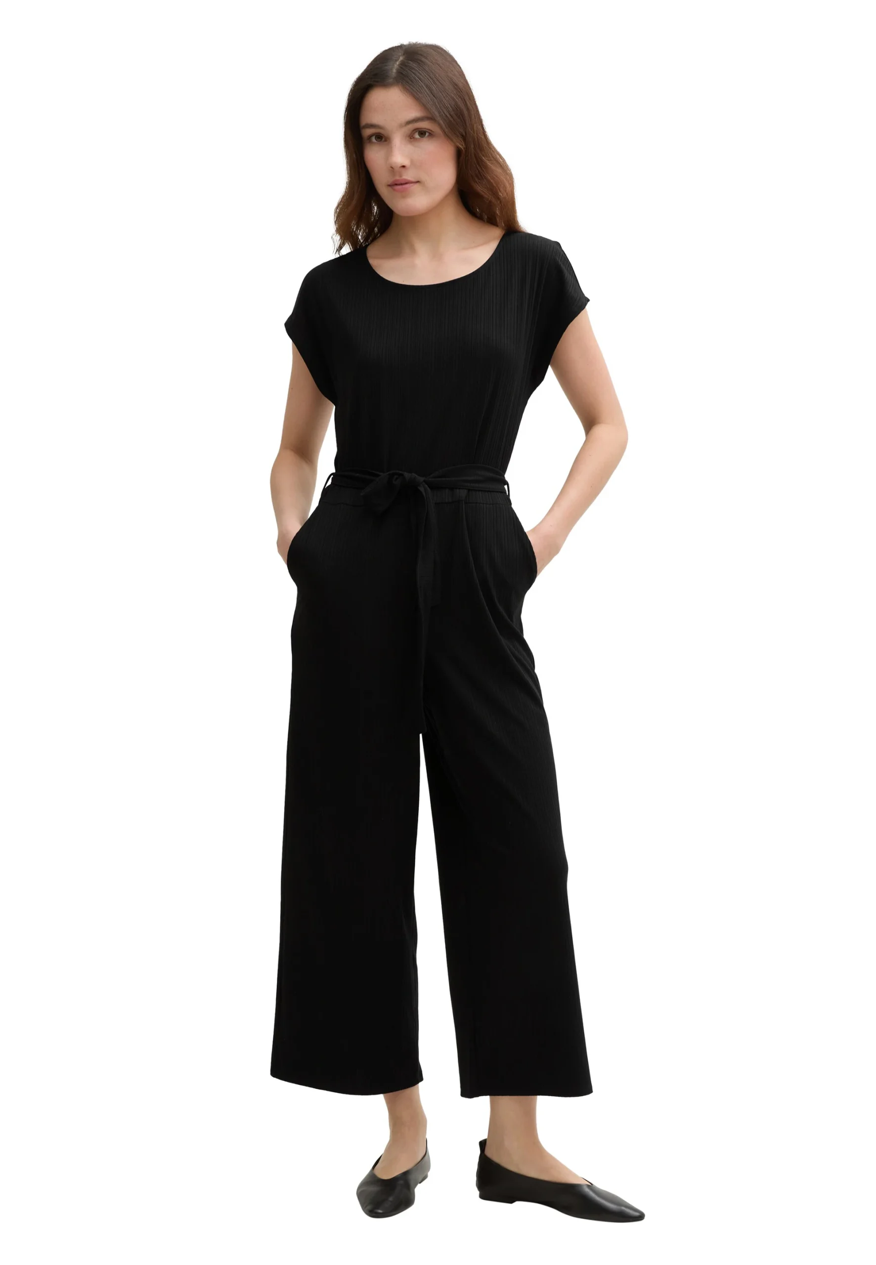 Tuta cropped Denim Tom Tailor con fusciacca art.1046828