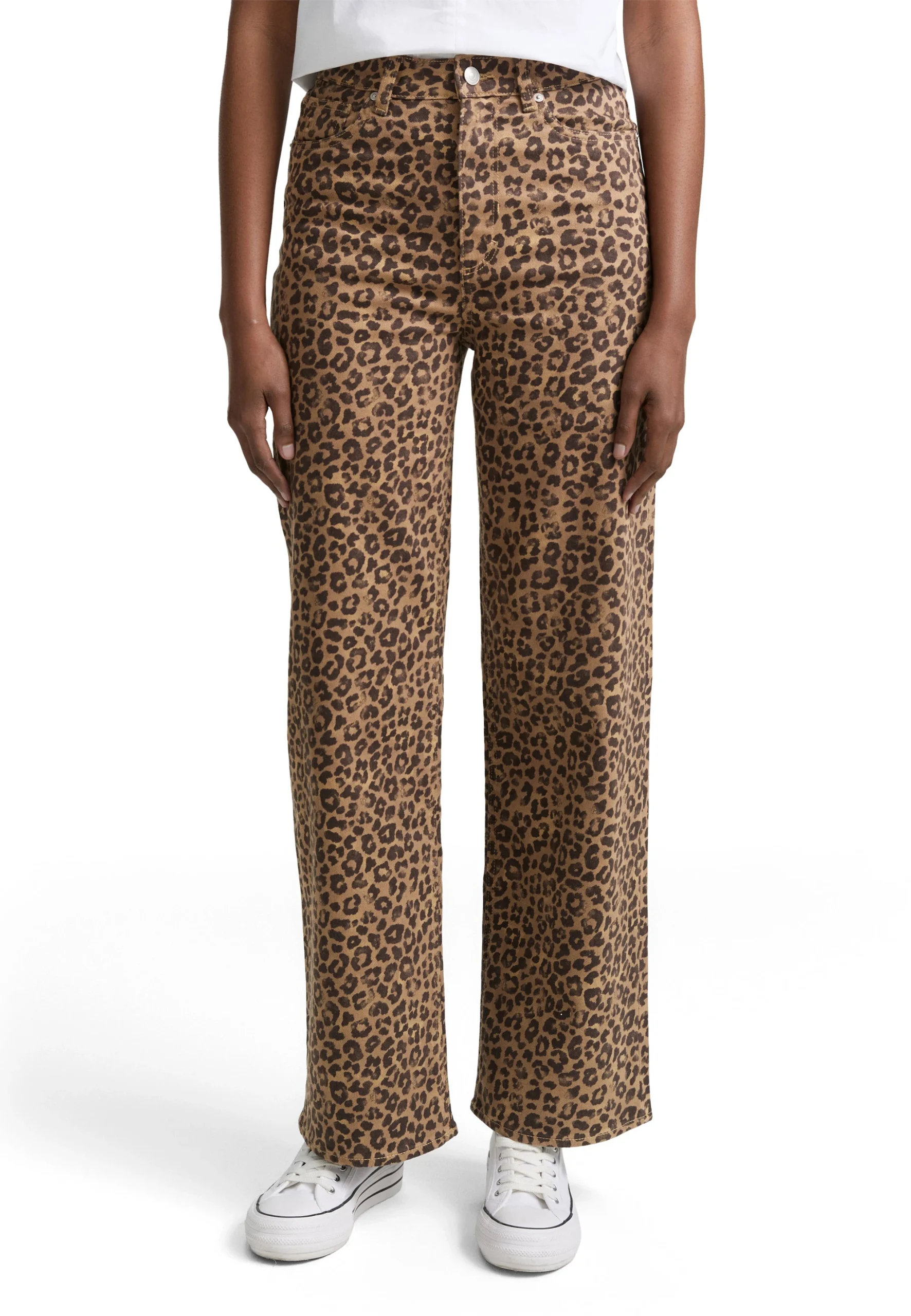 Pantalone dritto maculato donna Denim Tom Tailor art.1049385