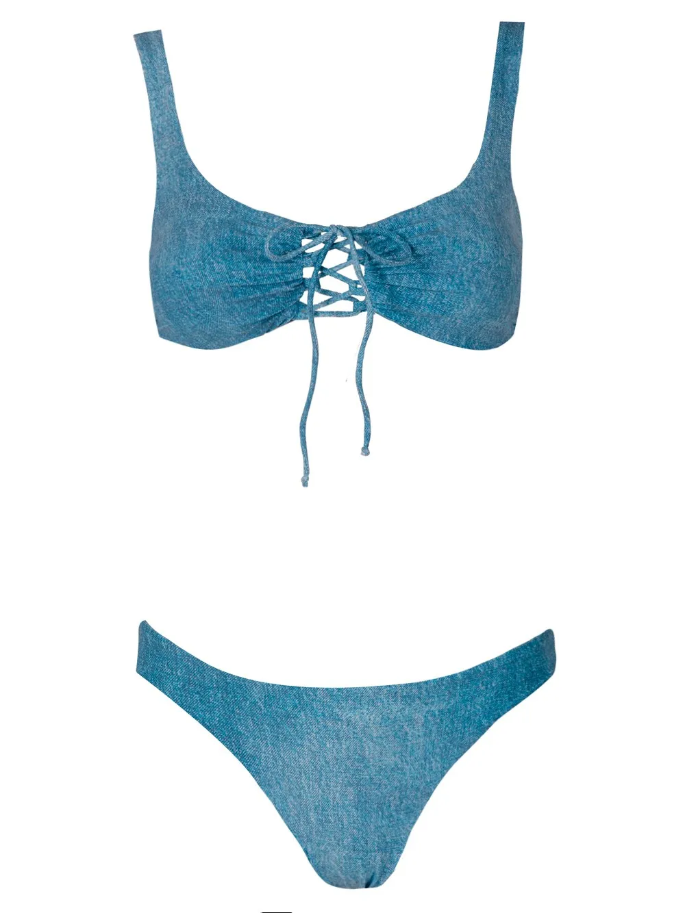 BIKINI EFFETTO DENIM
