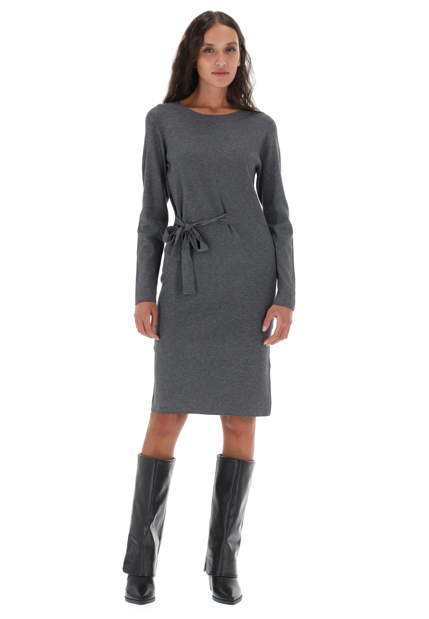 Vestito midi in maglia con laccetto Kocca mod. Caritea