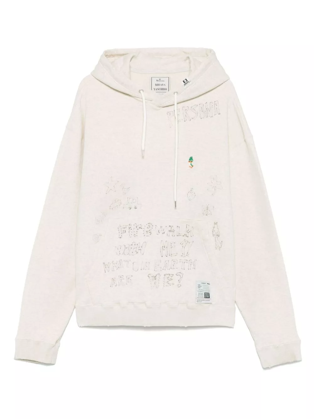 Felpa in cotone di Mihara yasuhiro