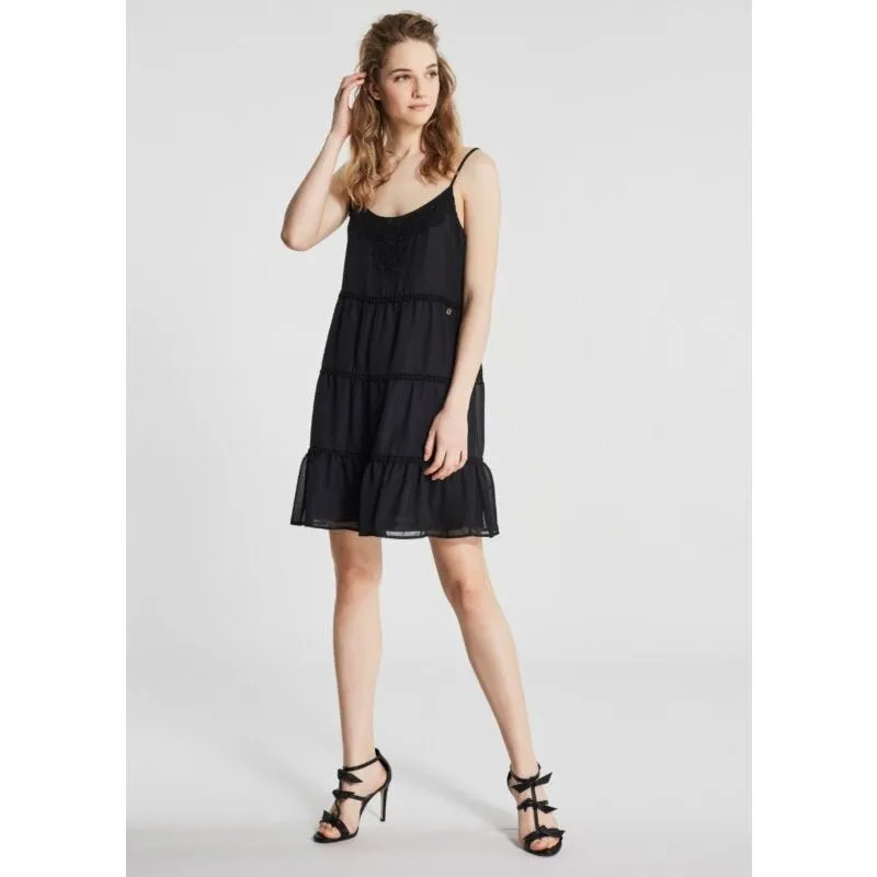 Slip dress con ricamo