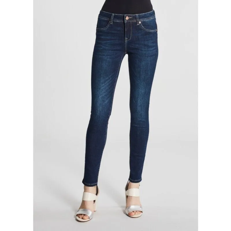 Jeans super skinny in denim scuro