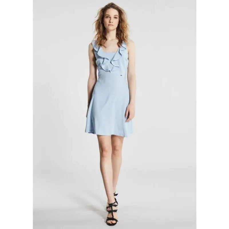 Abito femminile con rouches