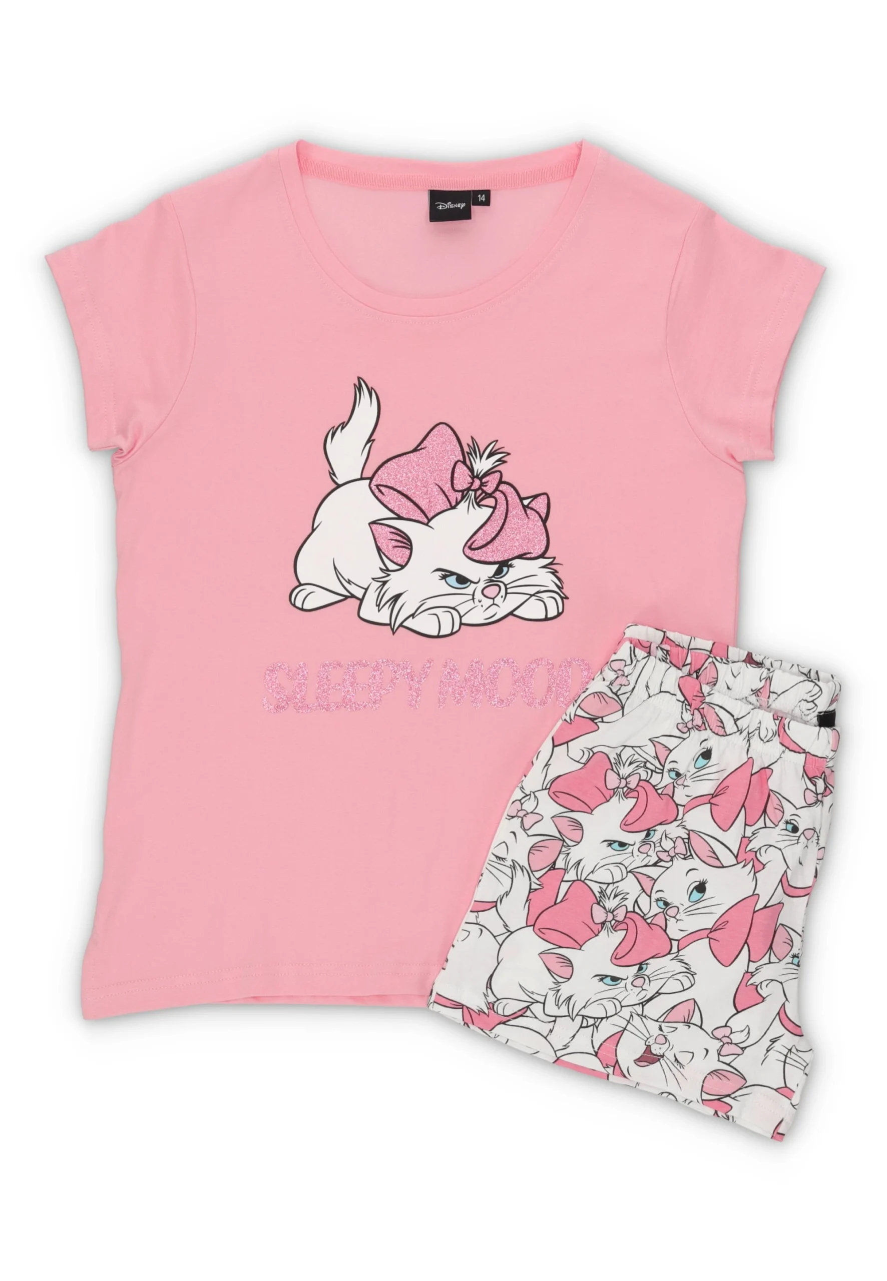 Pigiama da ragazza stampa Aristogatti art. 63258