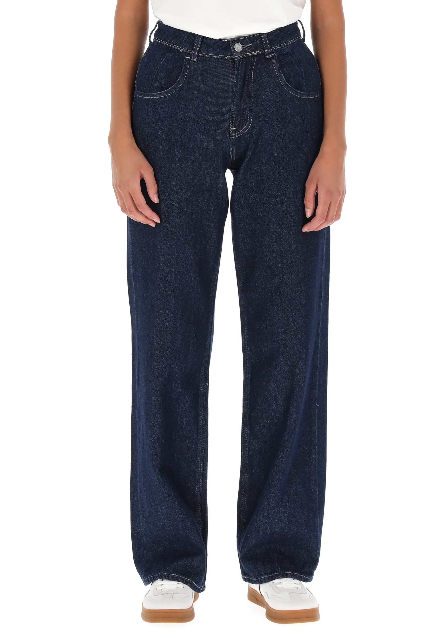 Jeans a palazzo 4 tasche wide leg Pont Denim art. G020