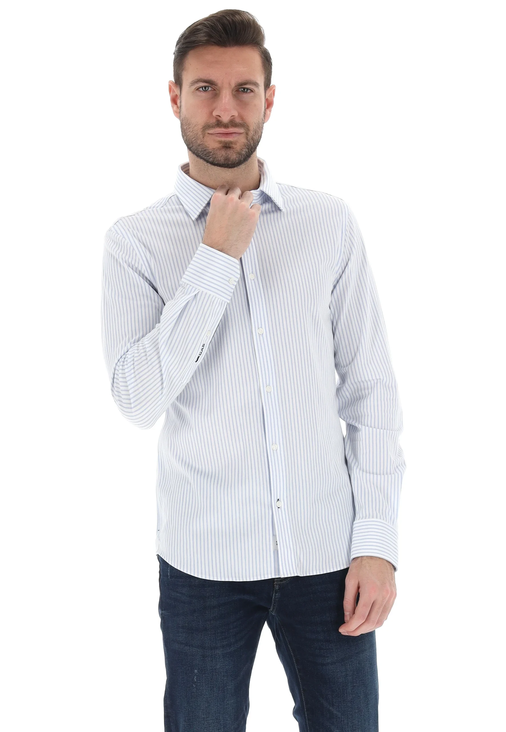 Camicia Gas uomo in fantasia art.151410071167