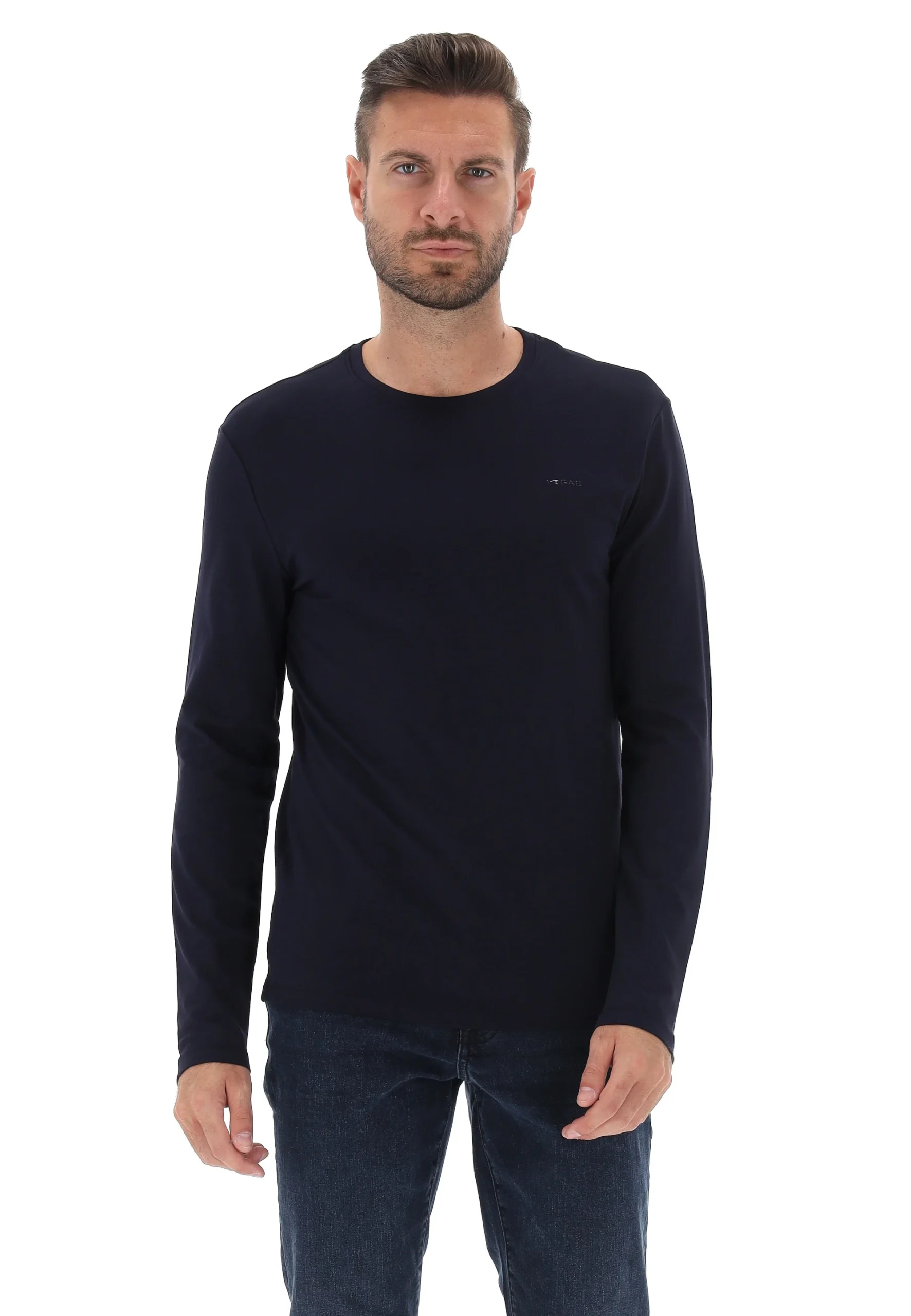 Maglietta Gas maniche lunghe slim fit art.300272185020