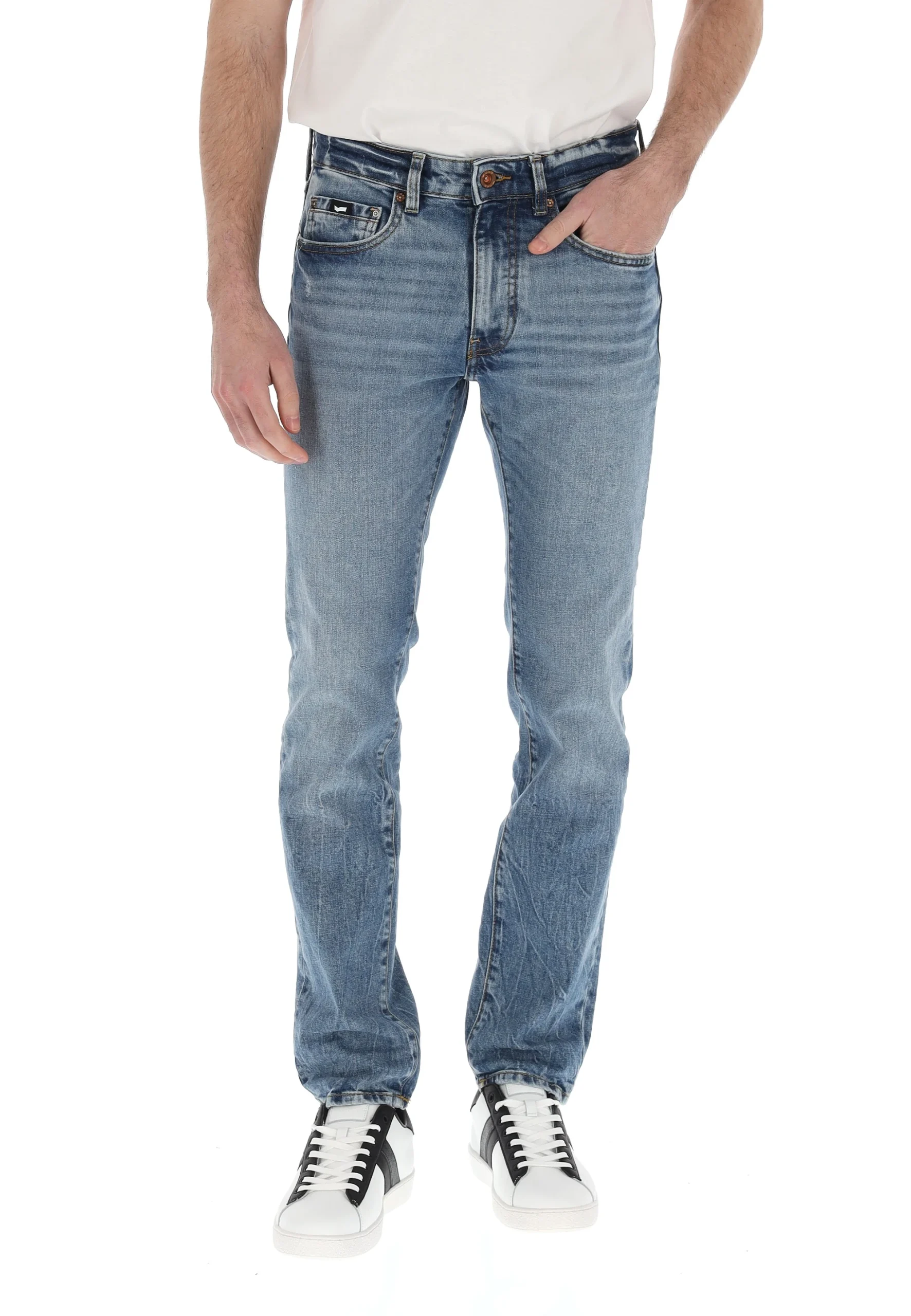 Jeans Gas slim fit uomo mod. Albert Simple Rev