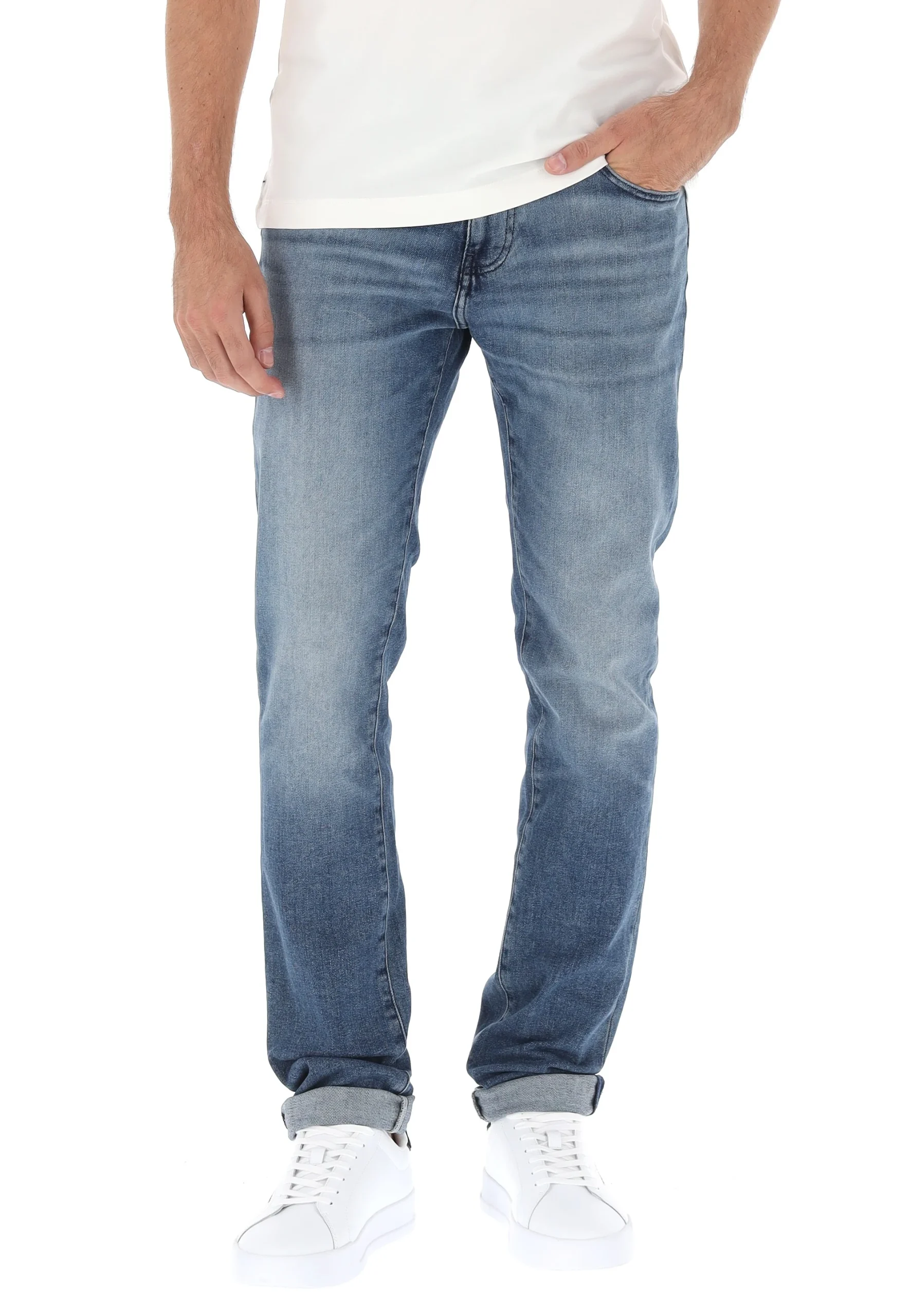 Jeans Gas uomo mod. Albert Simple Rev lavaggio medio