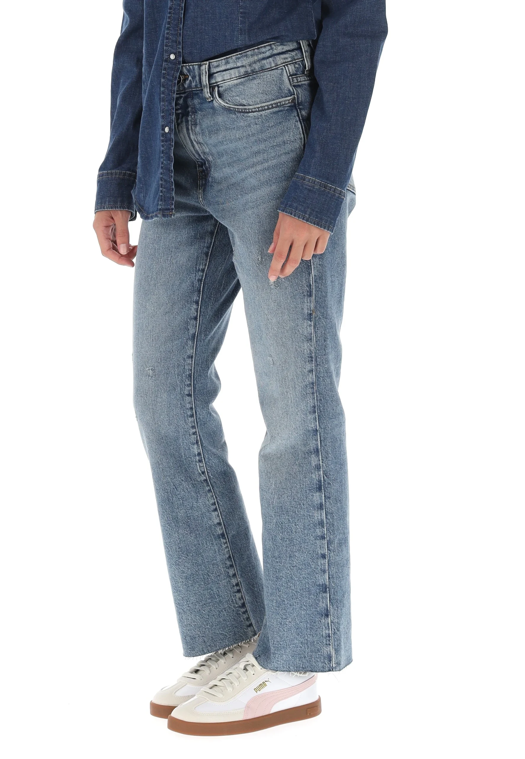 Jeans Gas donna mod. Star Crop Flare