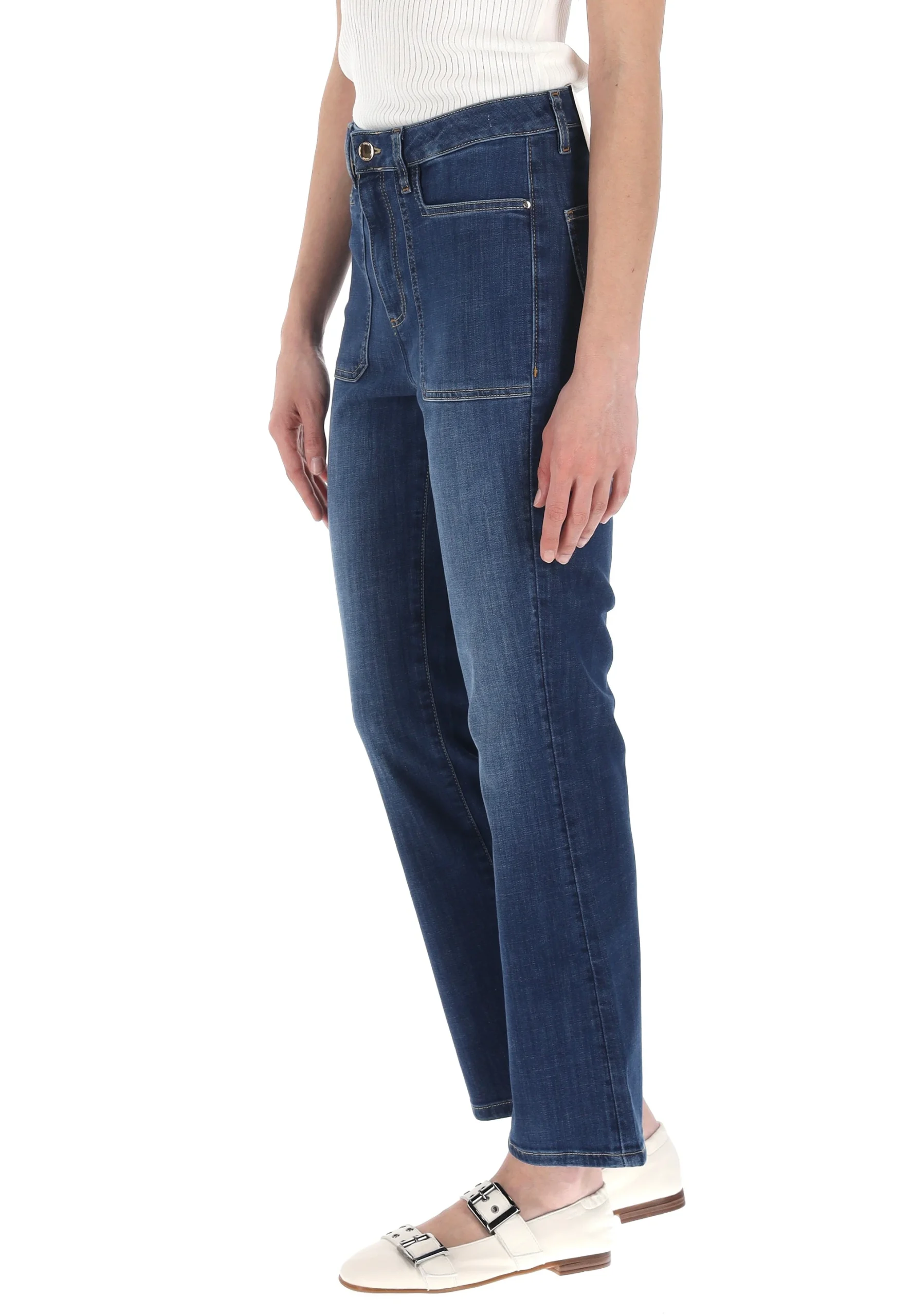 Jeans Gas Star Crop Flare donna