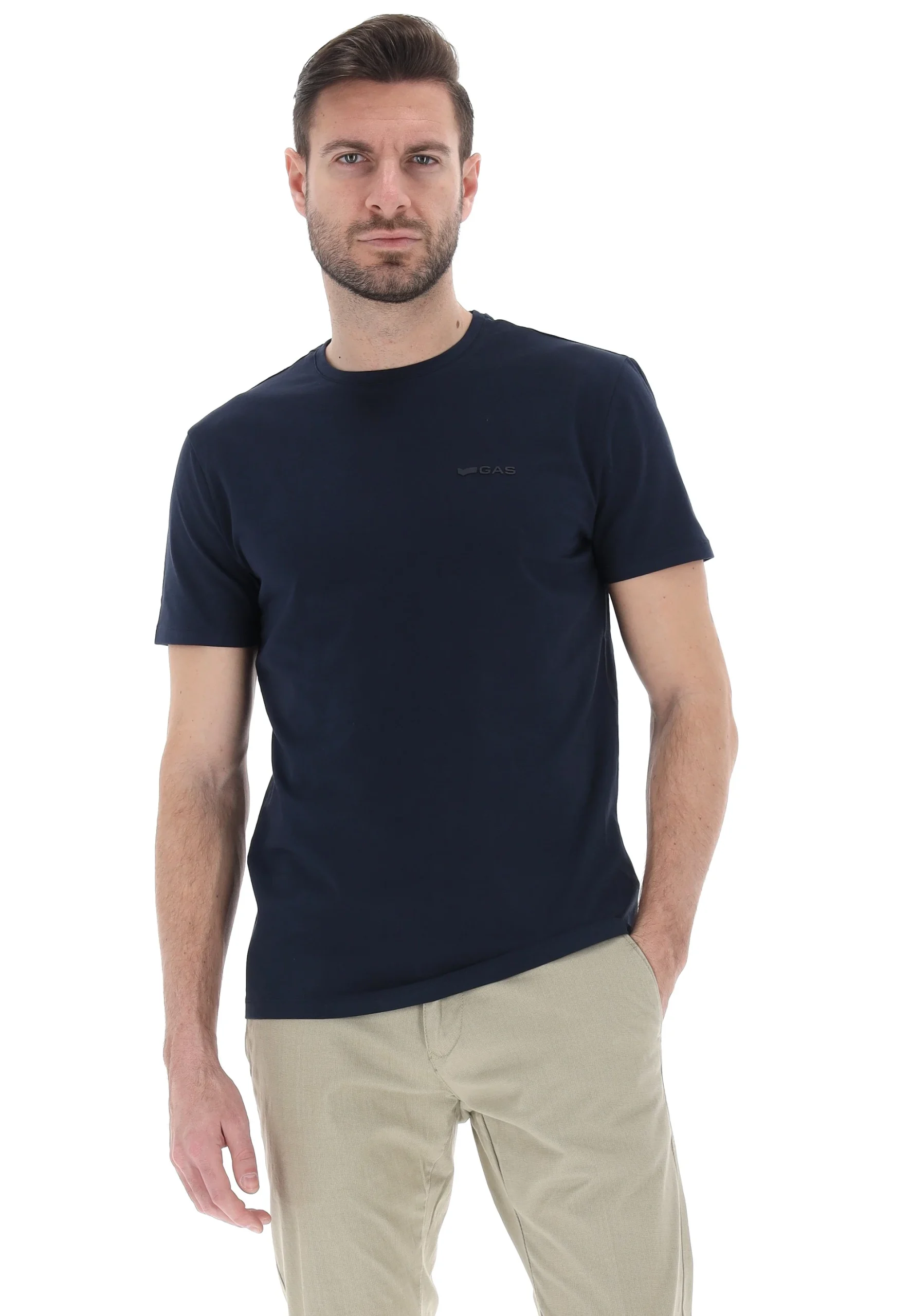 T-shirt stretch uomo Gas basic art.543861185020