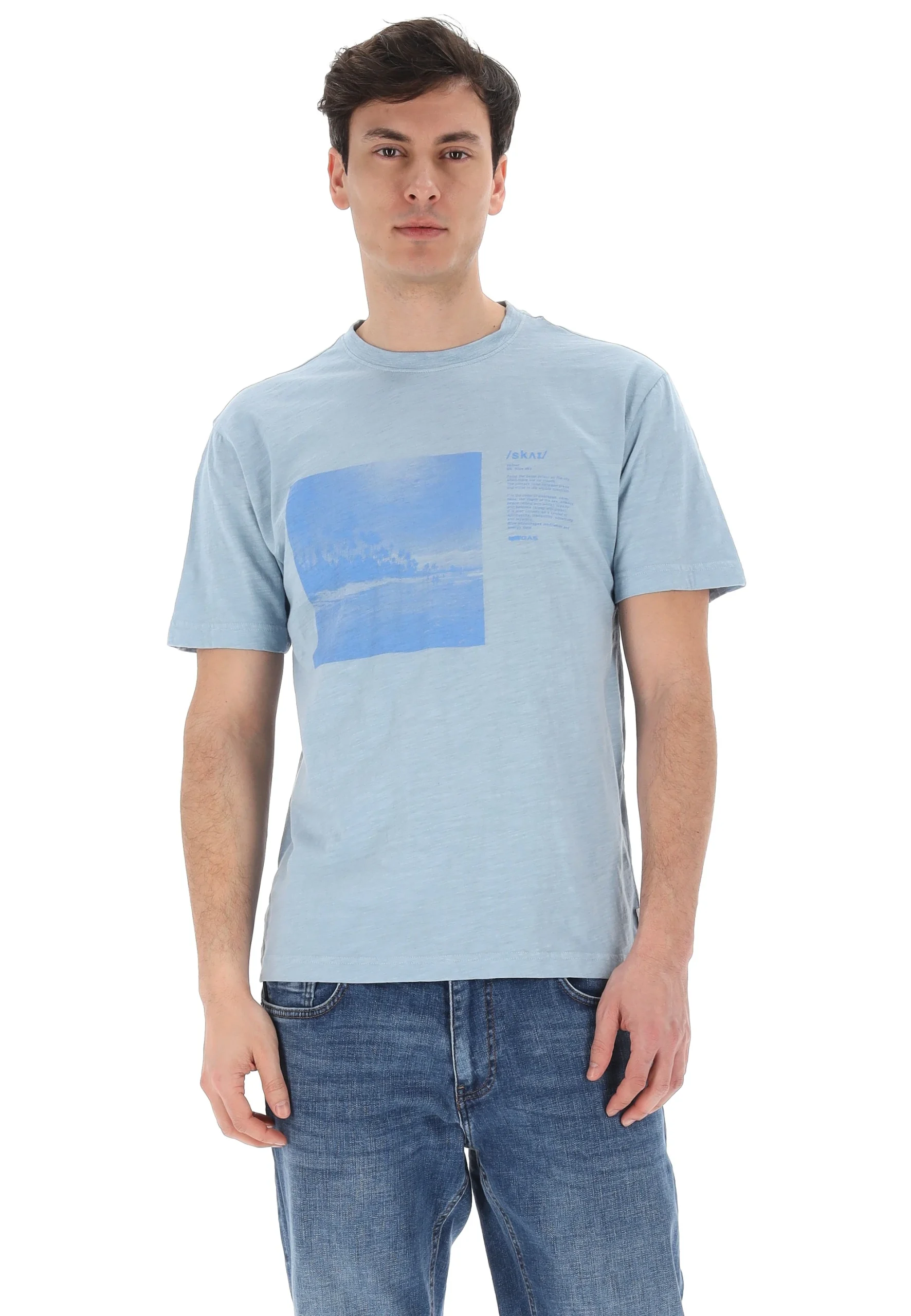 T-shirt Gas uomo Dharis PostCard