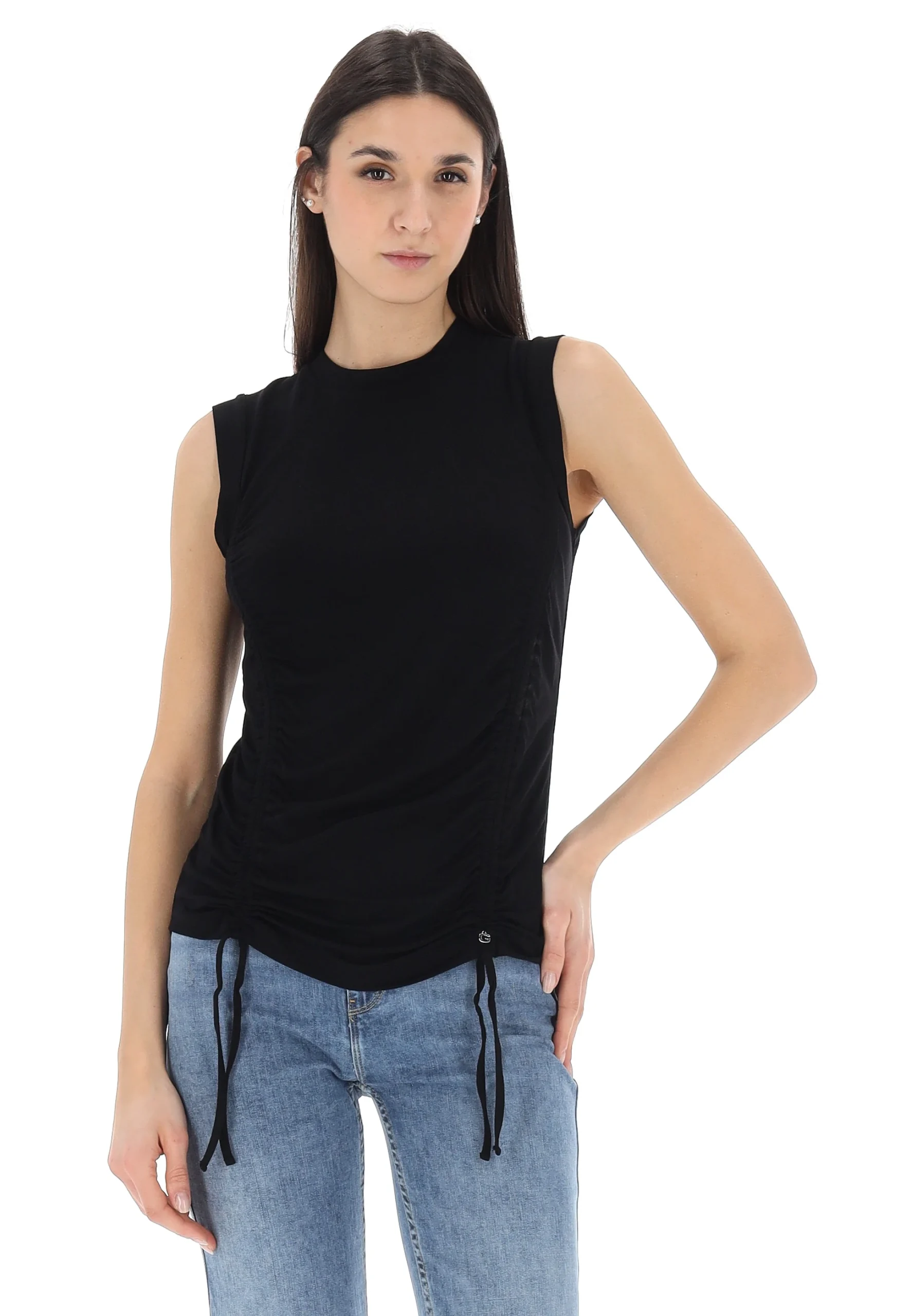 Canotta con arricciature frontali Gas mod. Ophelia