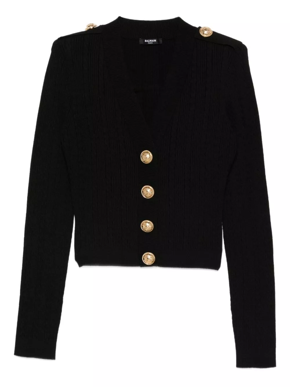 Cardigan scollo v di Balmain