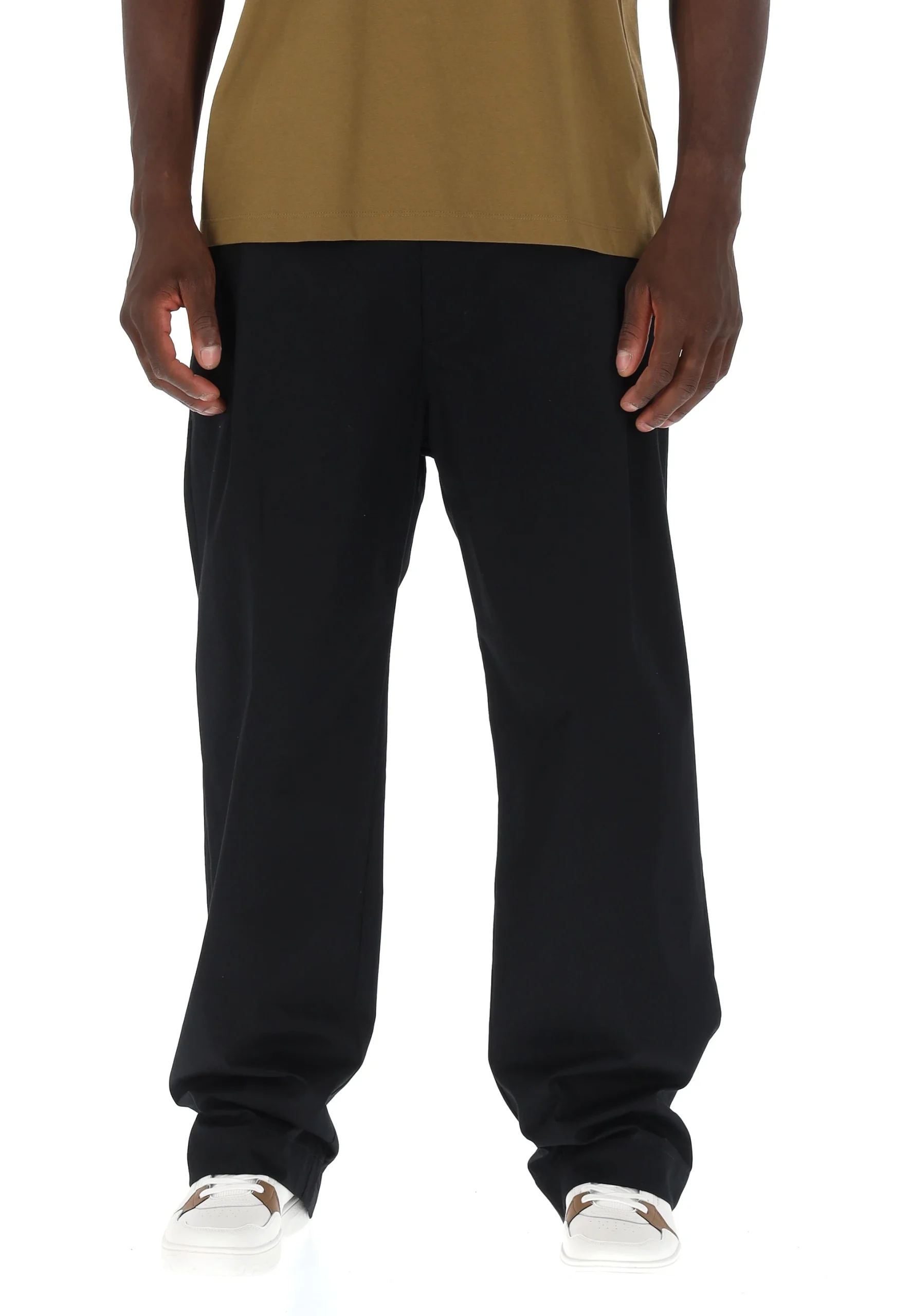 Pantalone chino in cotone Hugo Blue con pinces art. 50544758