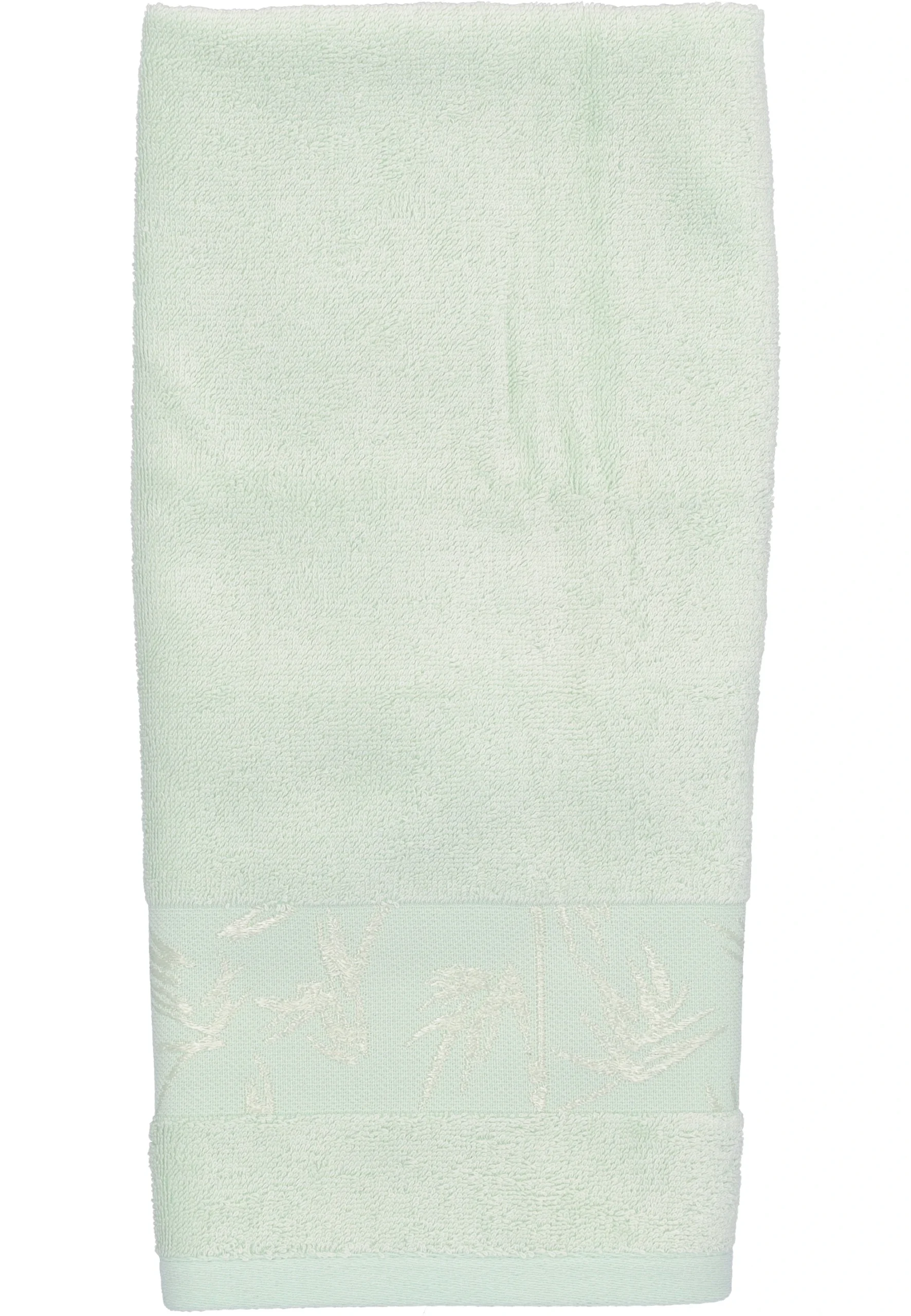 Asciugamano viso Maisonette con balza ricamata