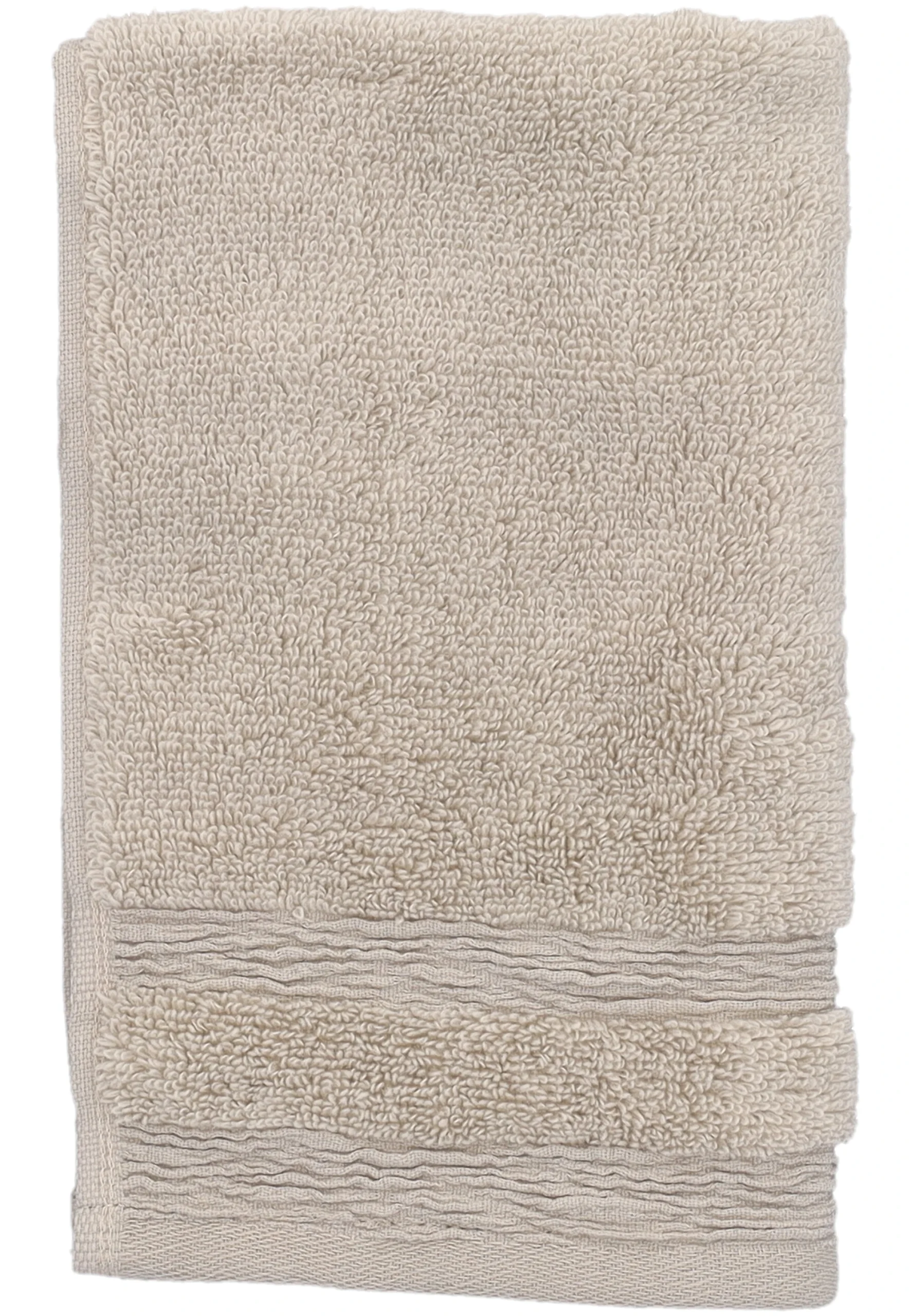 Asciugamano ospite 30x50 Maisonette con ricamo tono su tono