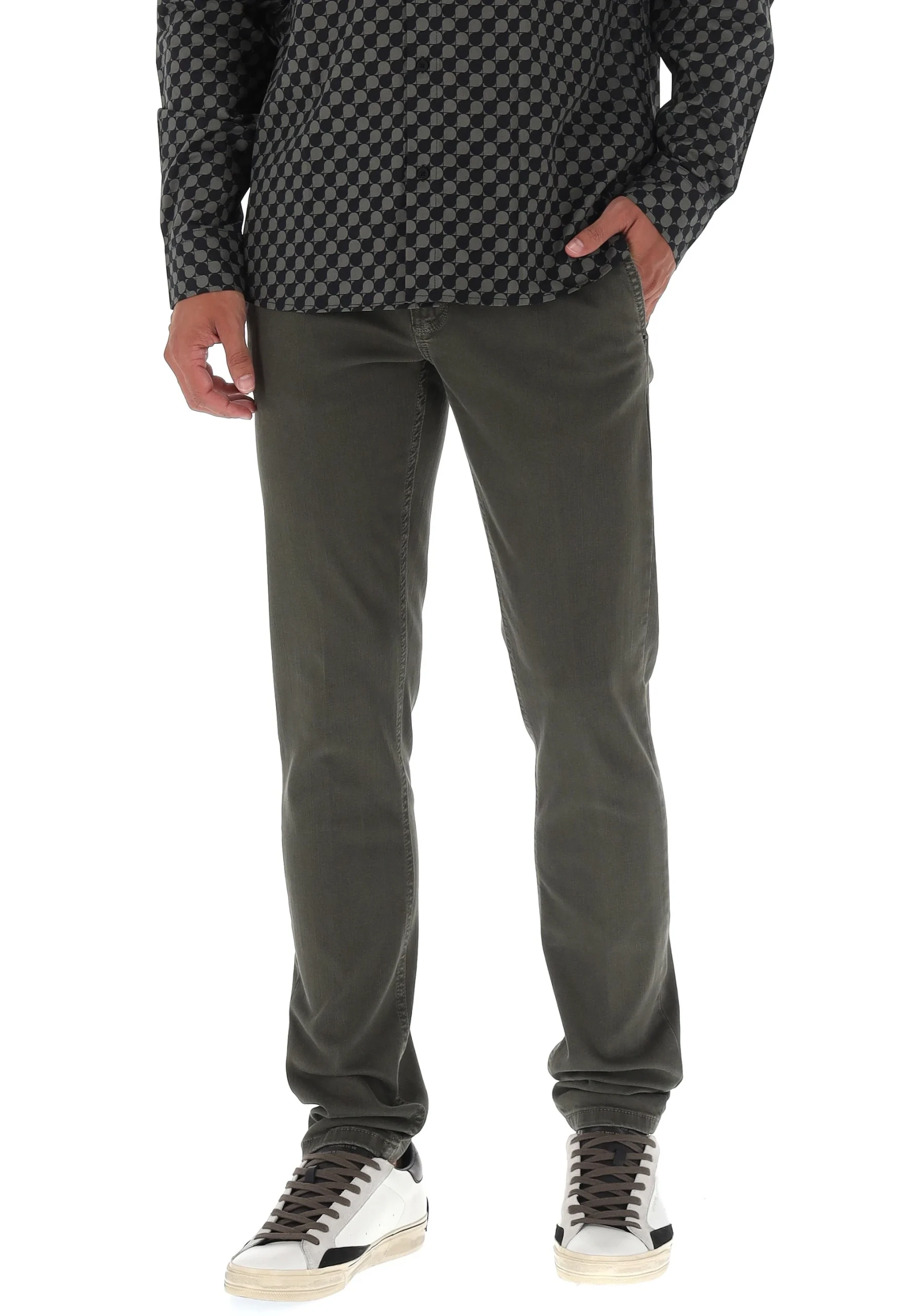 Pantalone stretch effetto fiammato Antony Morato uomo mod. Mason