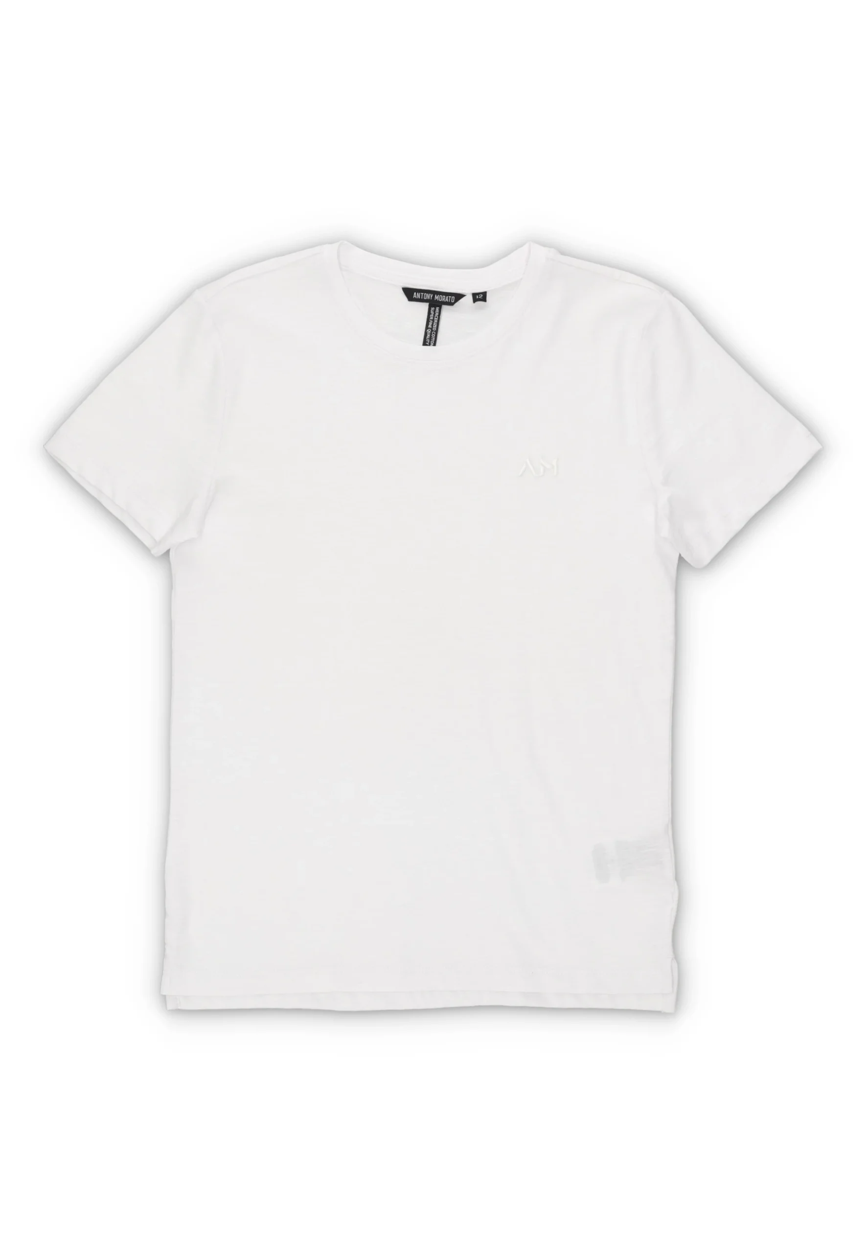 T-shirt ragazzo Antony Morato in cotone fiammato
