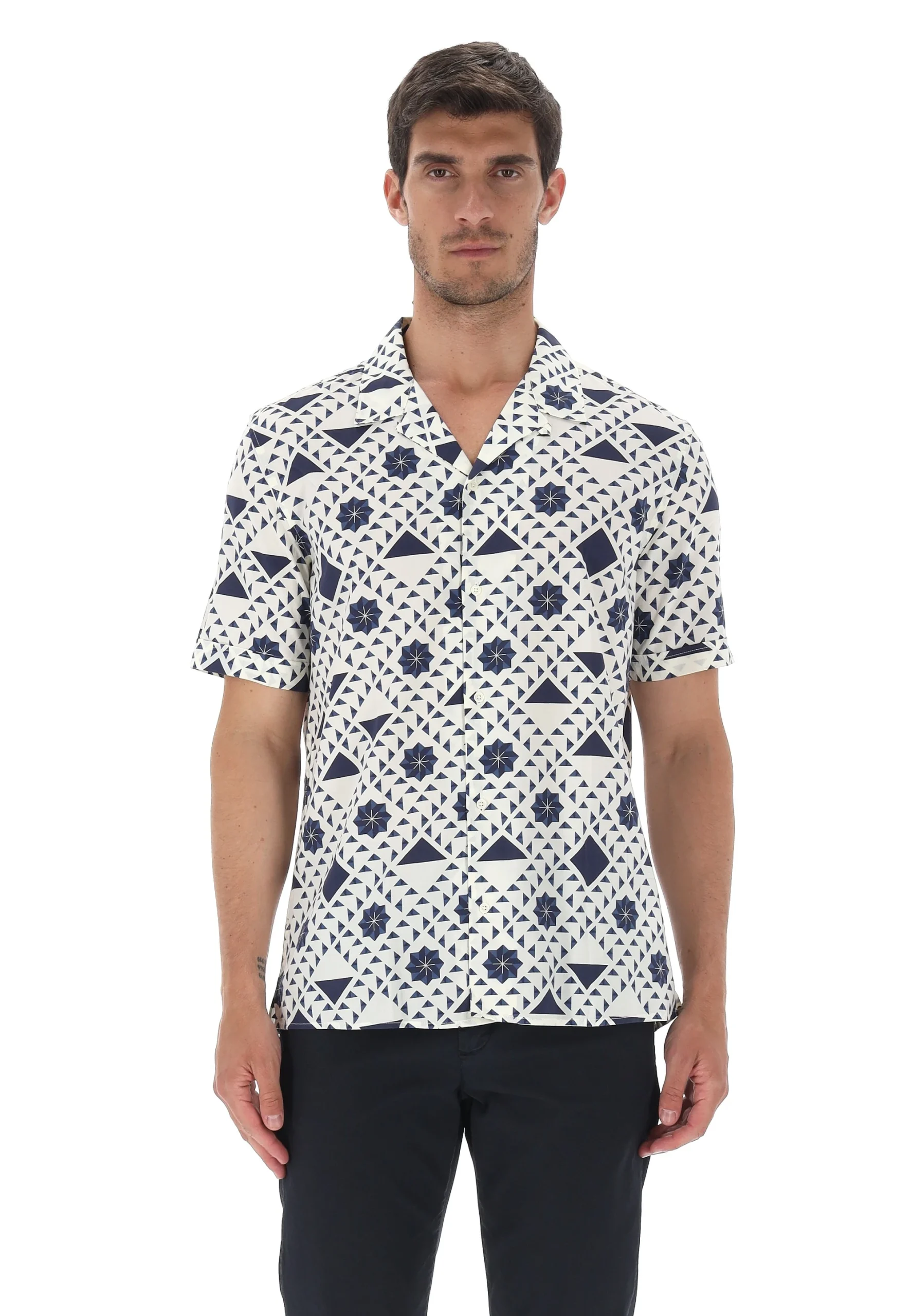 Camicia manica corta Antony Morato in misto viscosa