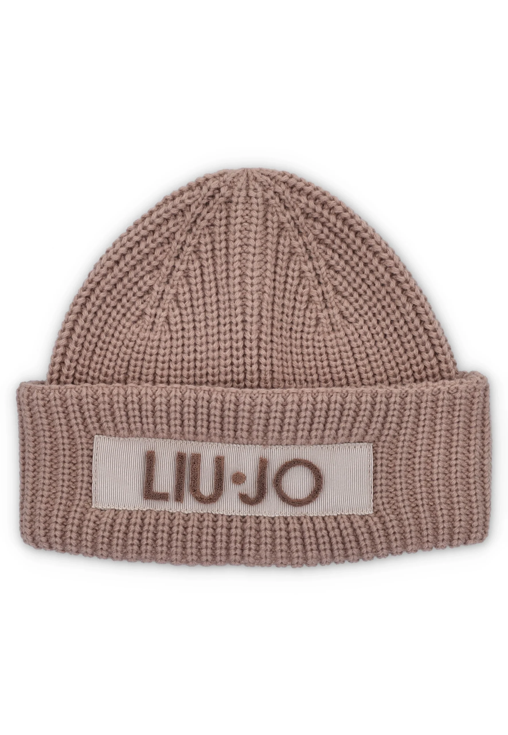 Berretto LiuJo donna con logo in rilievo art. 2F5057