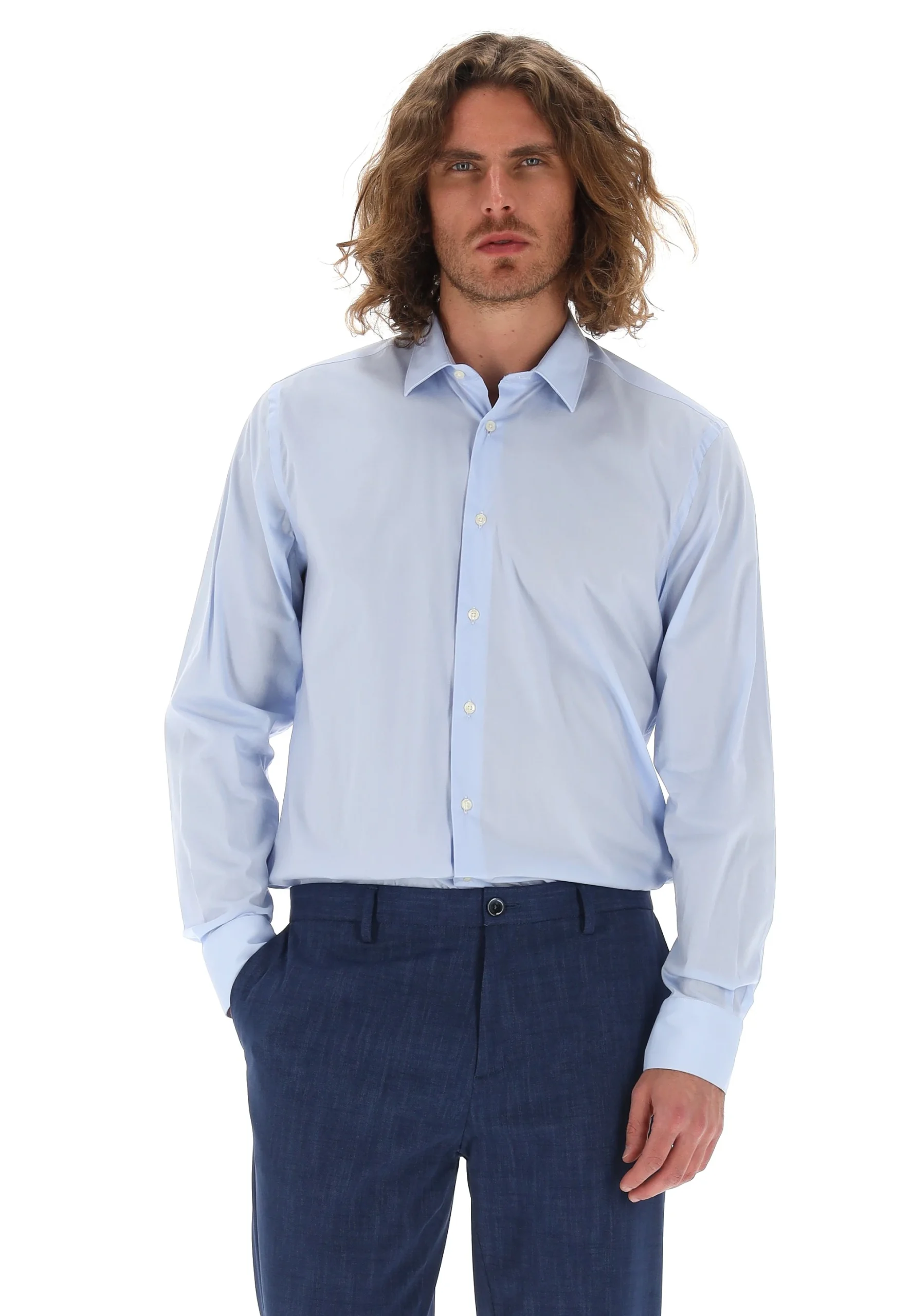 Camicia basic uomo Liu Jo tinta unita