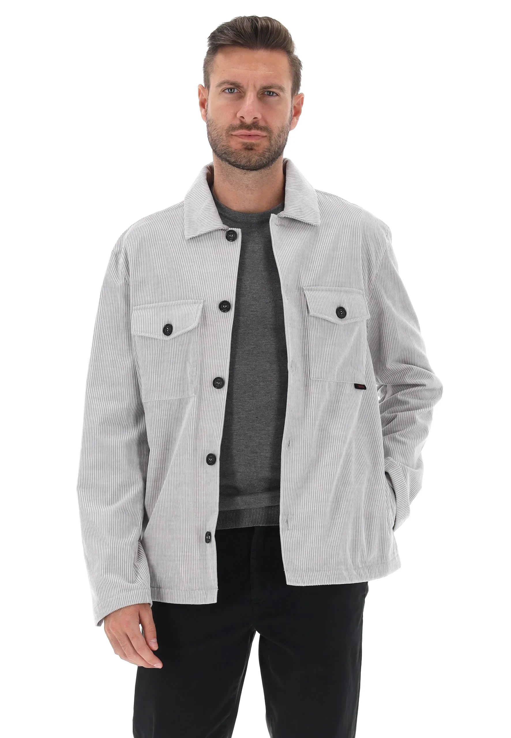 Giacca taglio camicia in velluto Liu Jo QF5105T126A