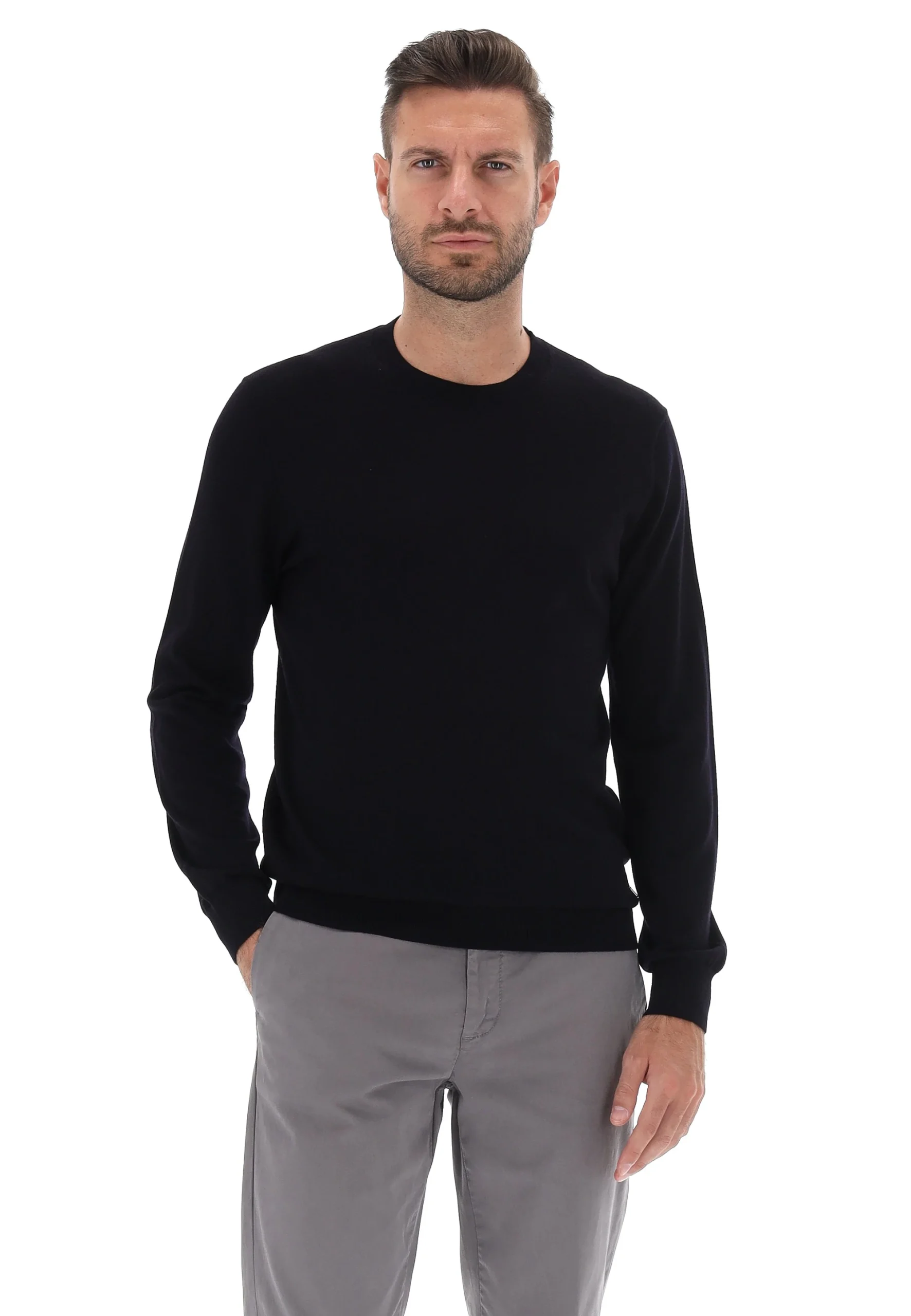Pullover uomo Liu Jo in lana extrafine QXX068