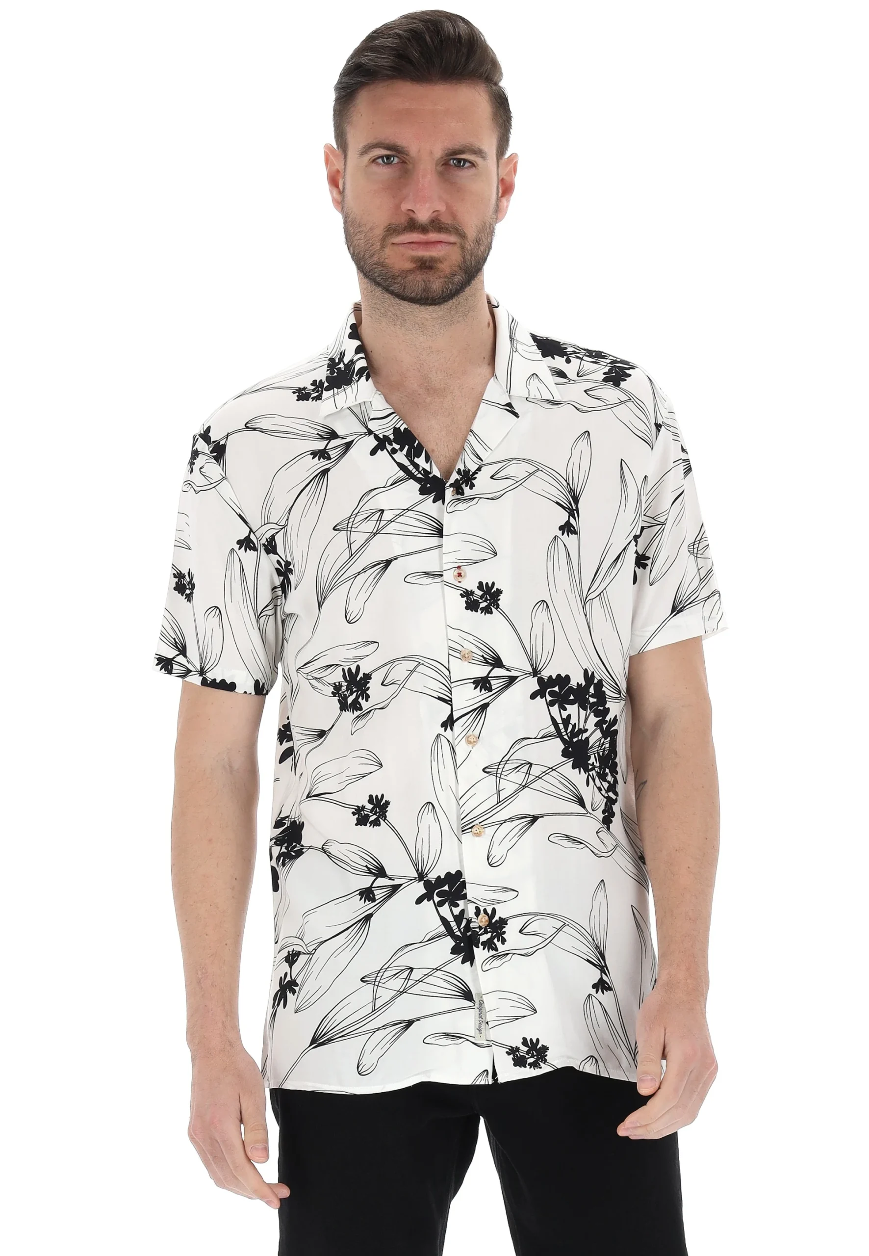 Camicia bowling InMyHood in fantasia floreale uomo