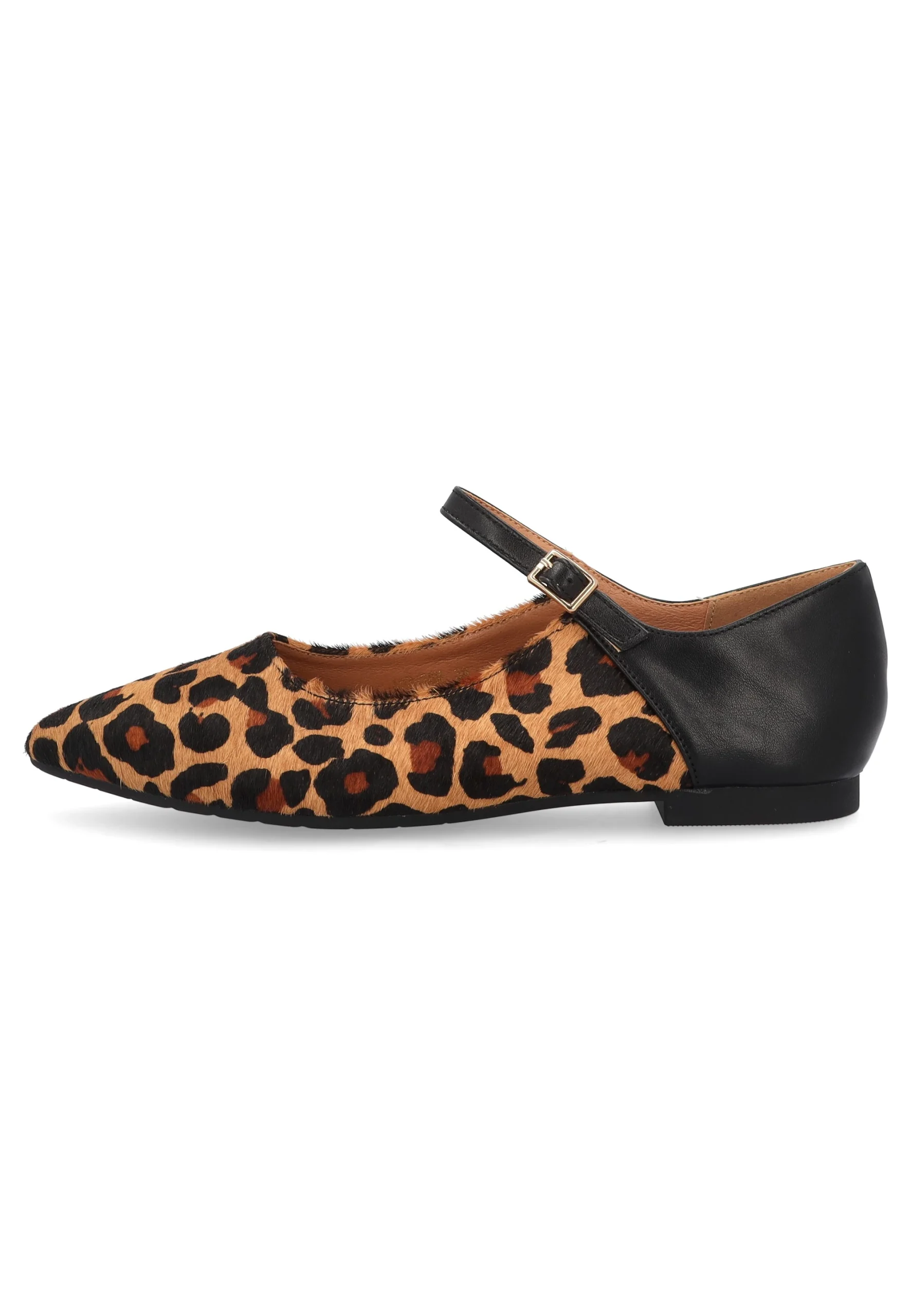 Ballerine con fibbia Francesco Milano in fantasia animalier